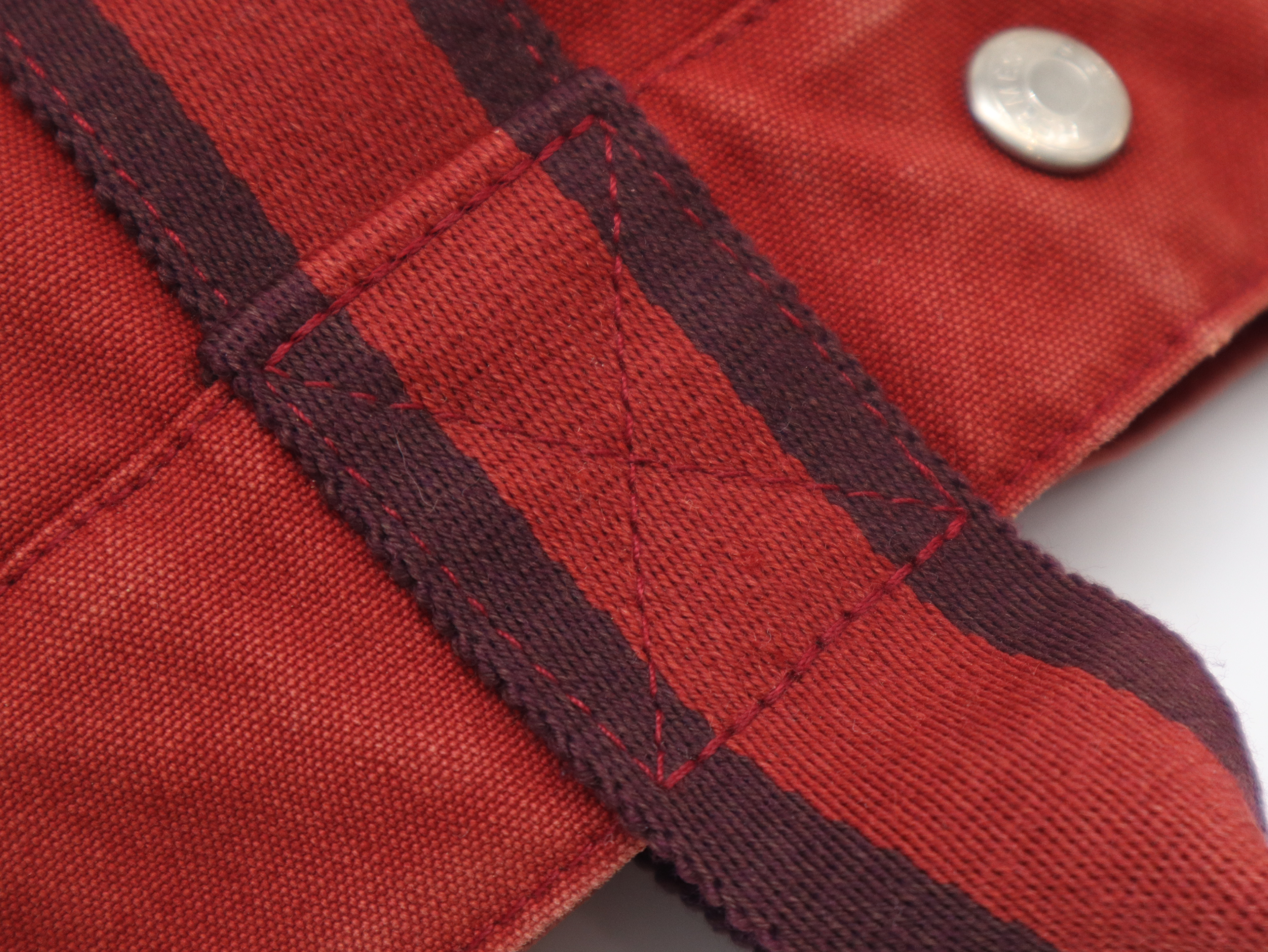 Fourre-Tout Tote PM Canvas Red Tote Bag — view 7