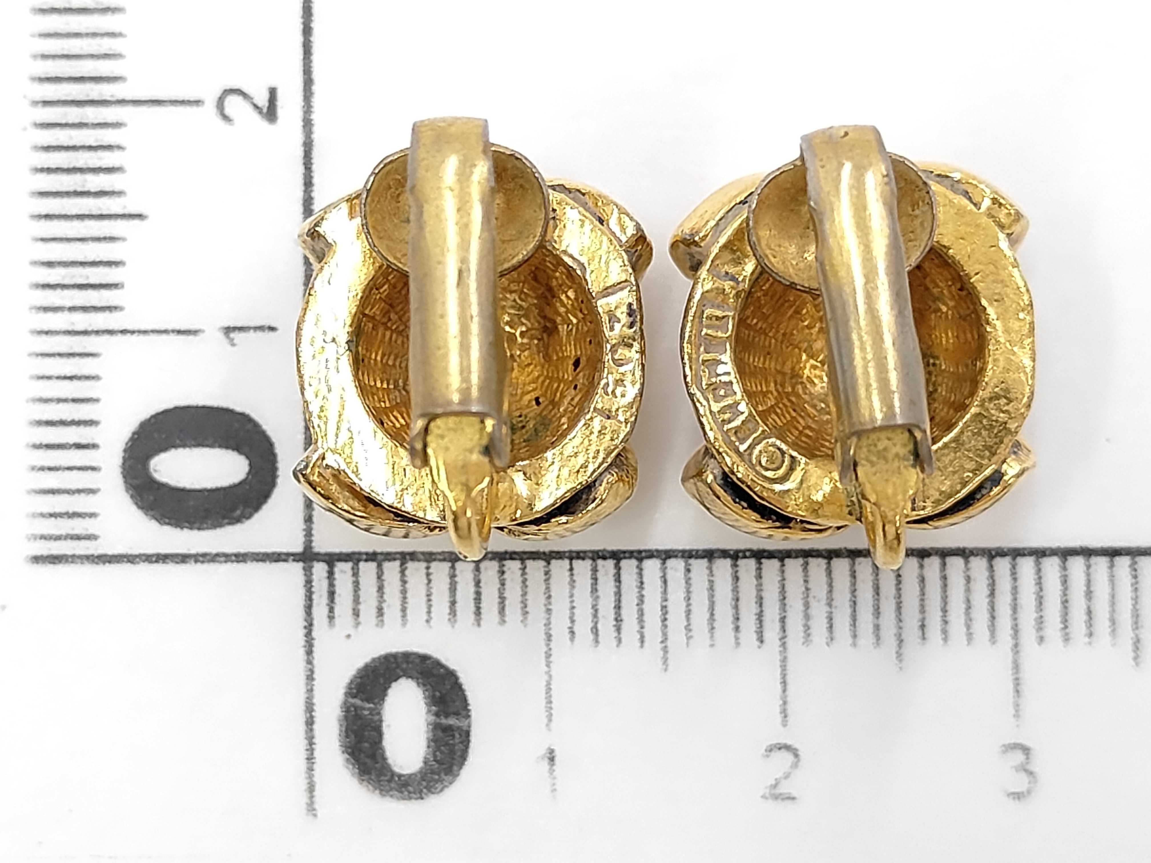 Coco Mark Gold Earrings 209 — view 3