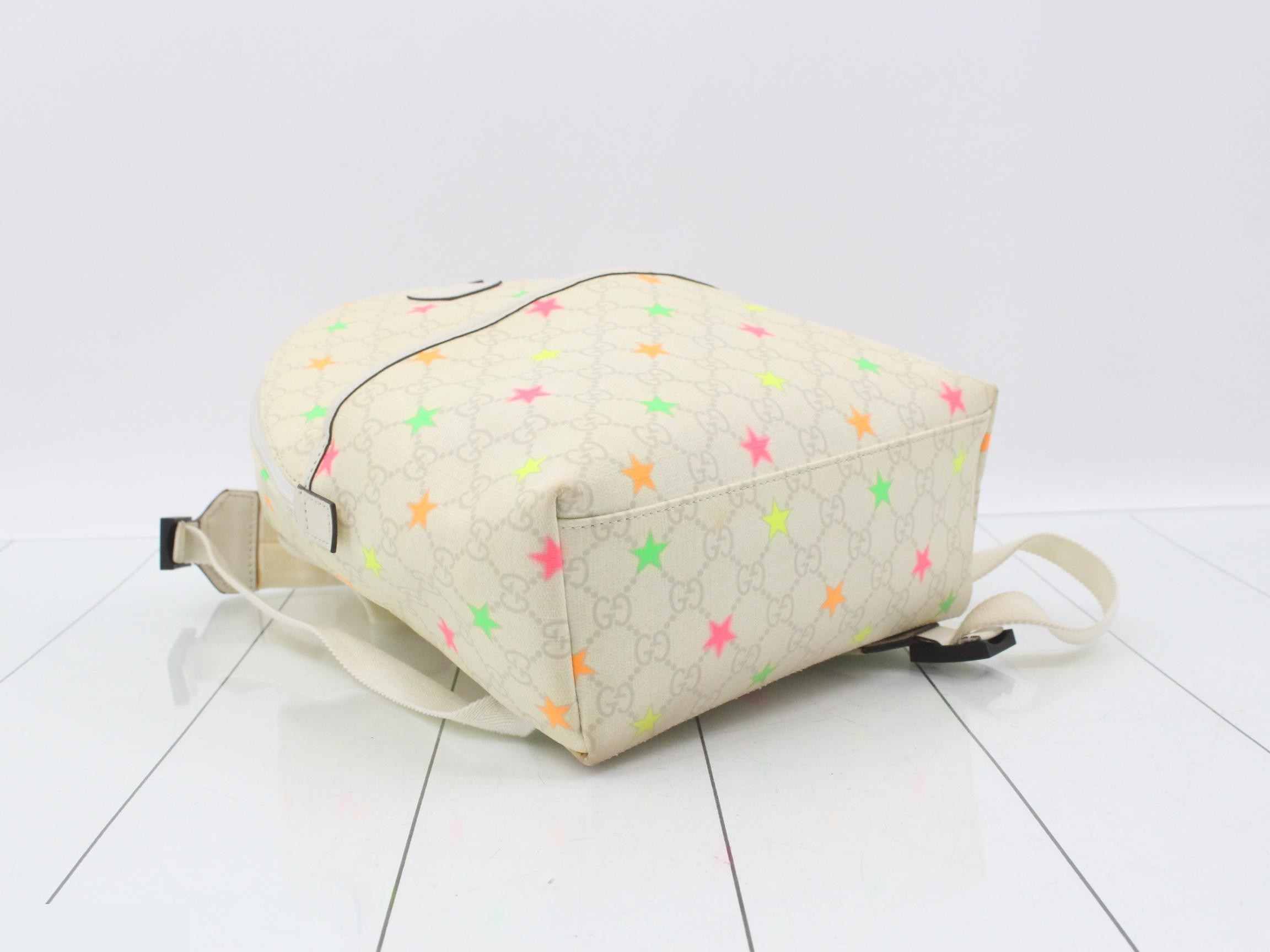 Supreme Backpack, Neon Colors, Star Pattern, Children's Collection — view 5