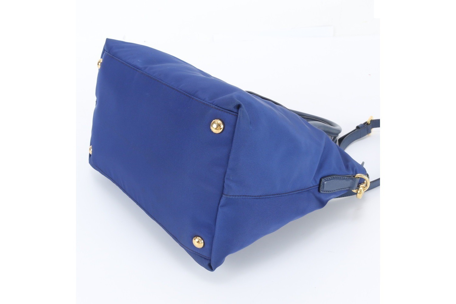 Tessuto Nylon Saffiano Leather 2-Way Shoulder Bag (Crossbody) — view 6