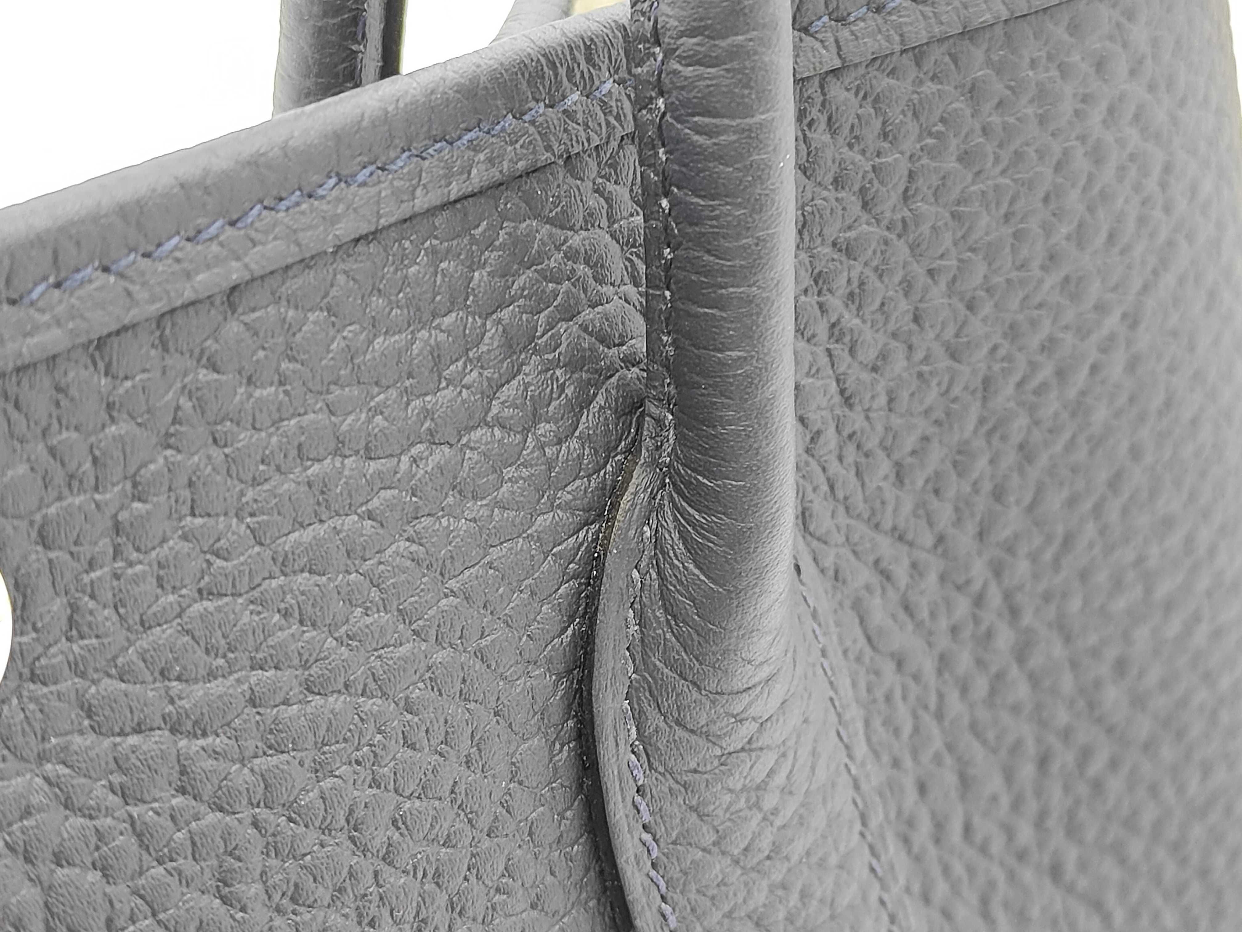 Garden Party TPM Negonda Black Tote Bag with Silver Hardware (D Stamp) — view 7