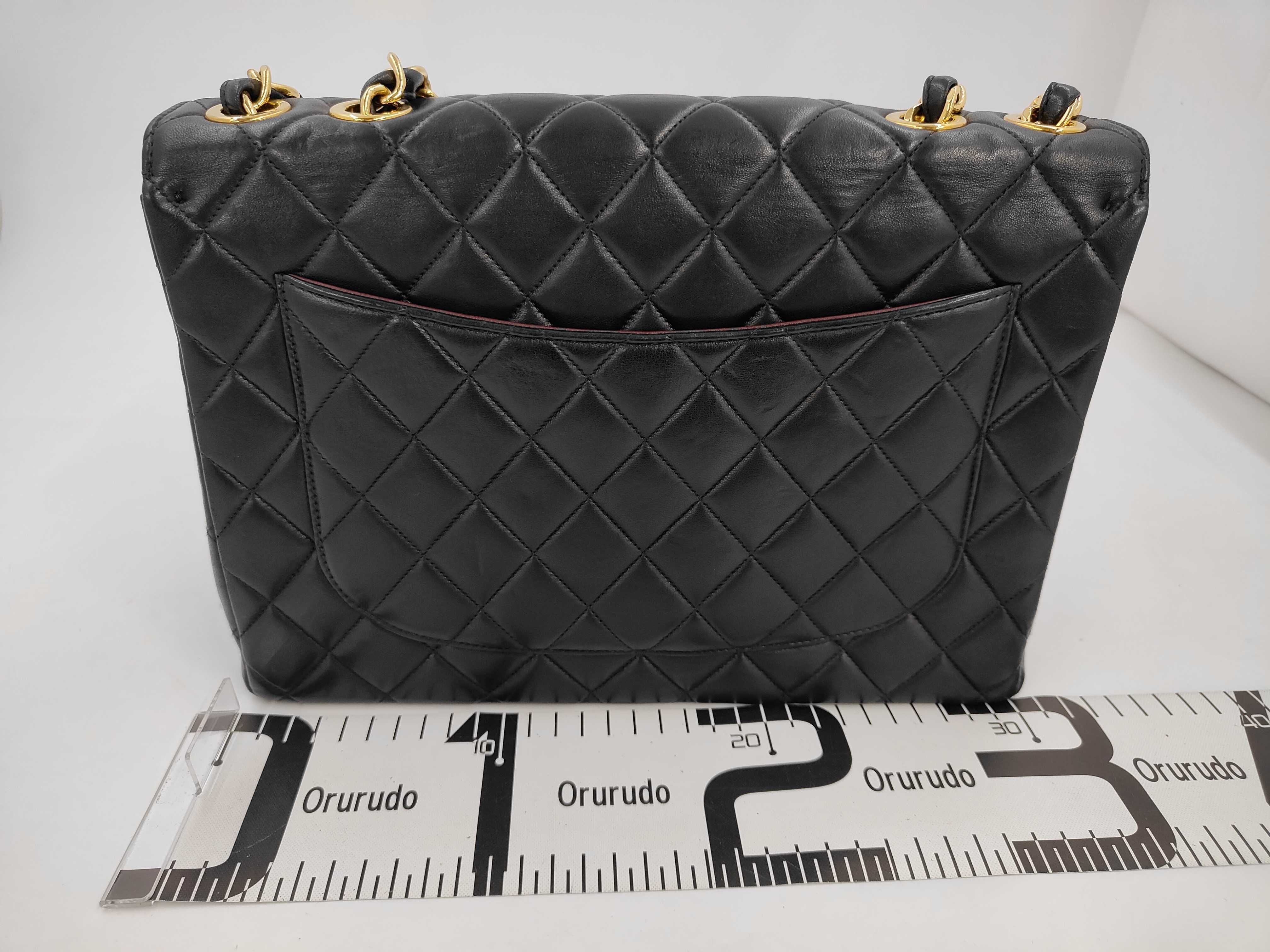 Large Matelassé Lambskin Shoulder Bag — view 2