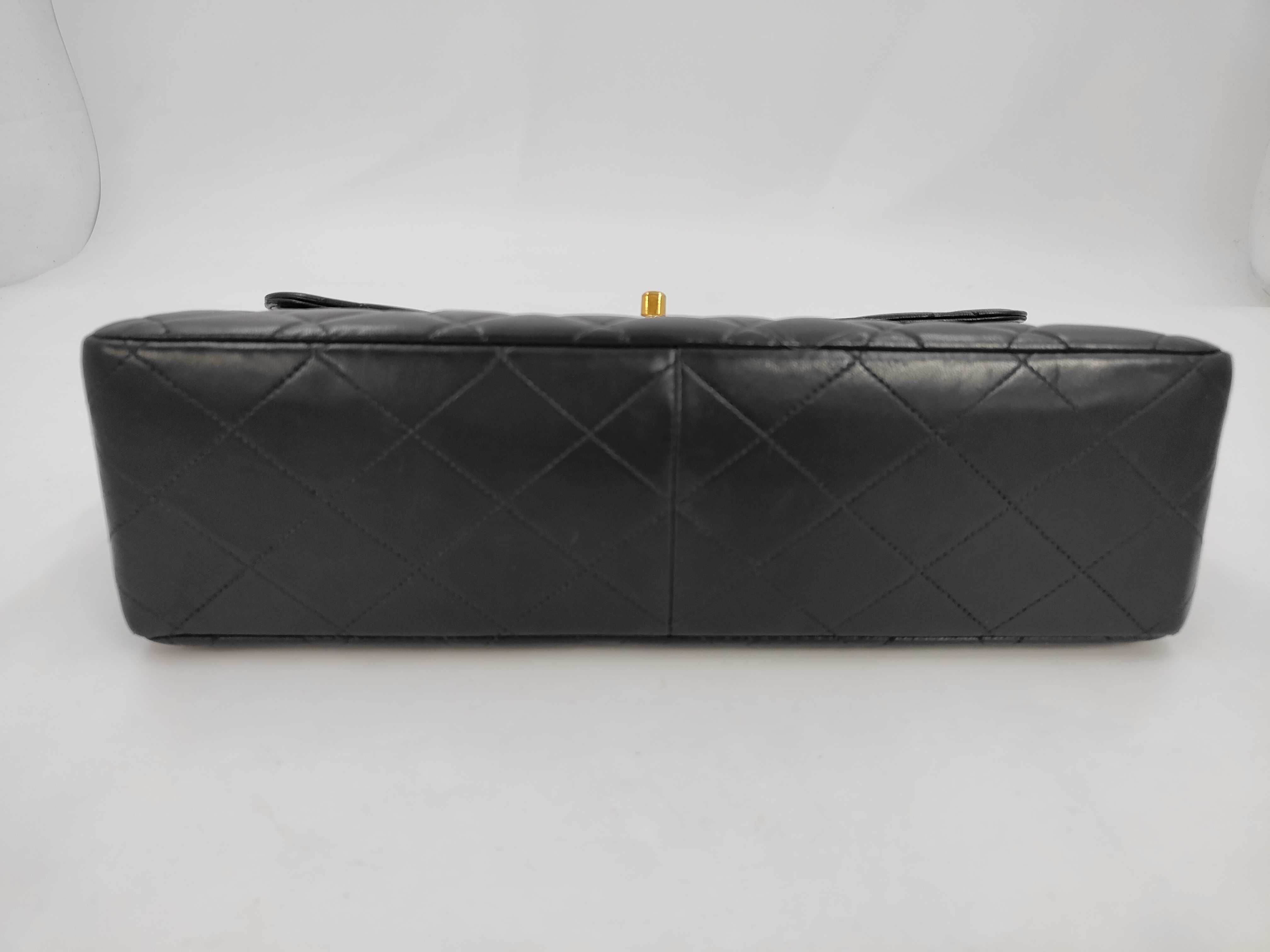 Large Matelassé Lambskin Shoulder Bag — view 6