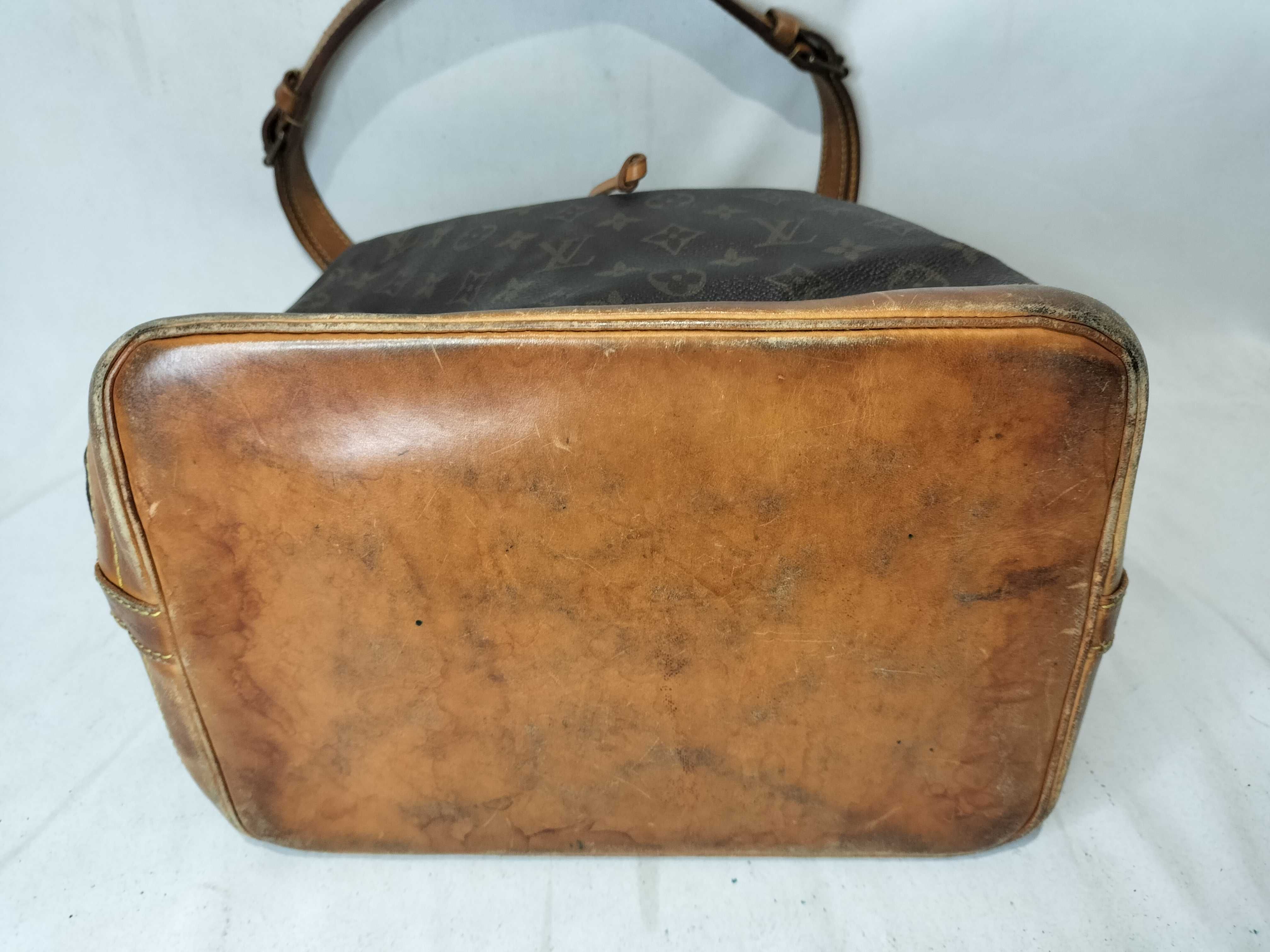 Monogram Vuitton Noe Shoulder Bag (Junk Item / No Tag) — view 7