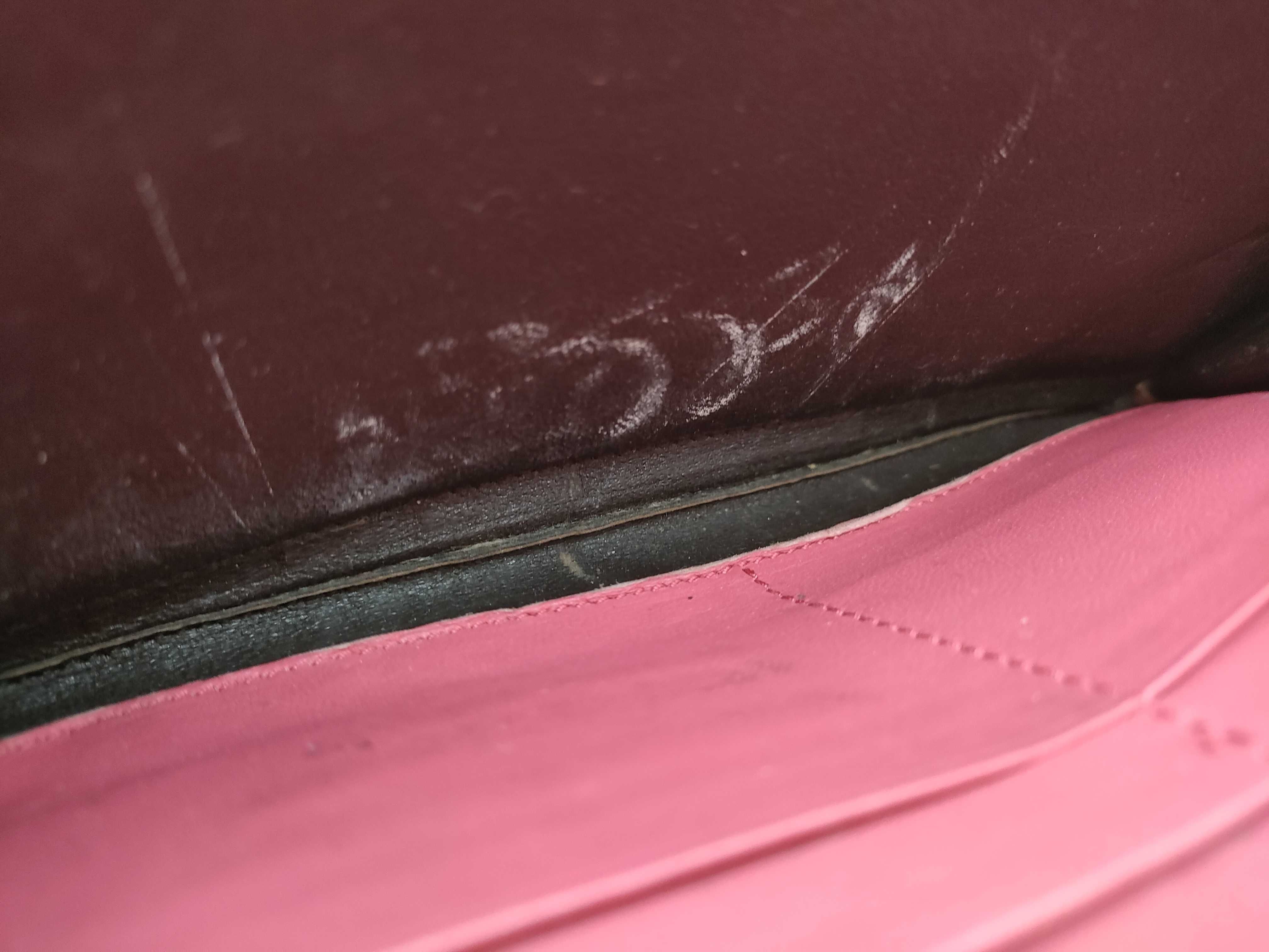 Quilted Pink Round Zip Wallet — view 9