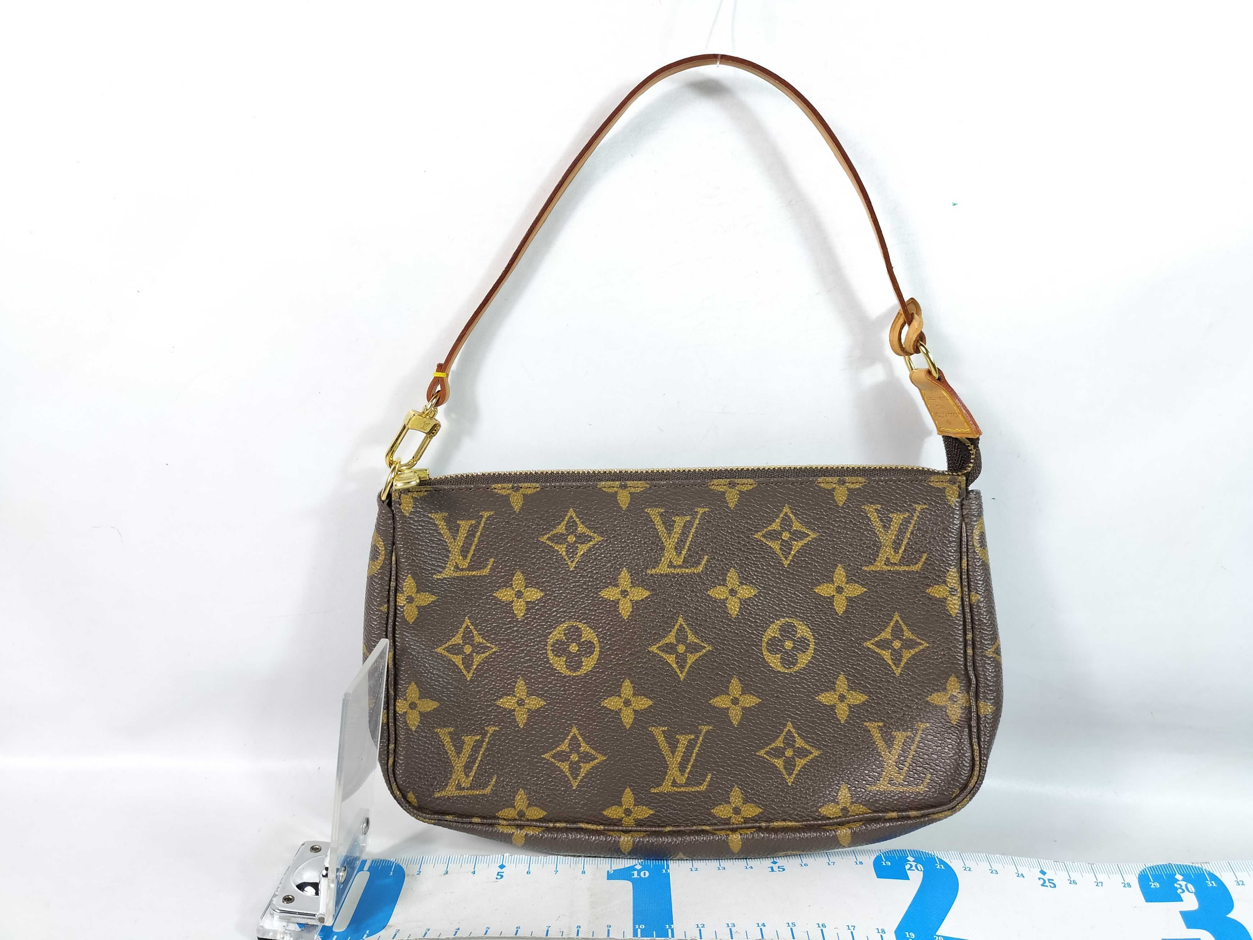 Monogram Pochette Accessoires M51980 Brown VI0031 Handbag — view 2