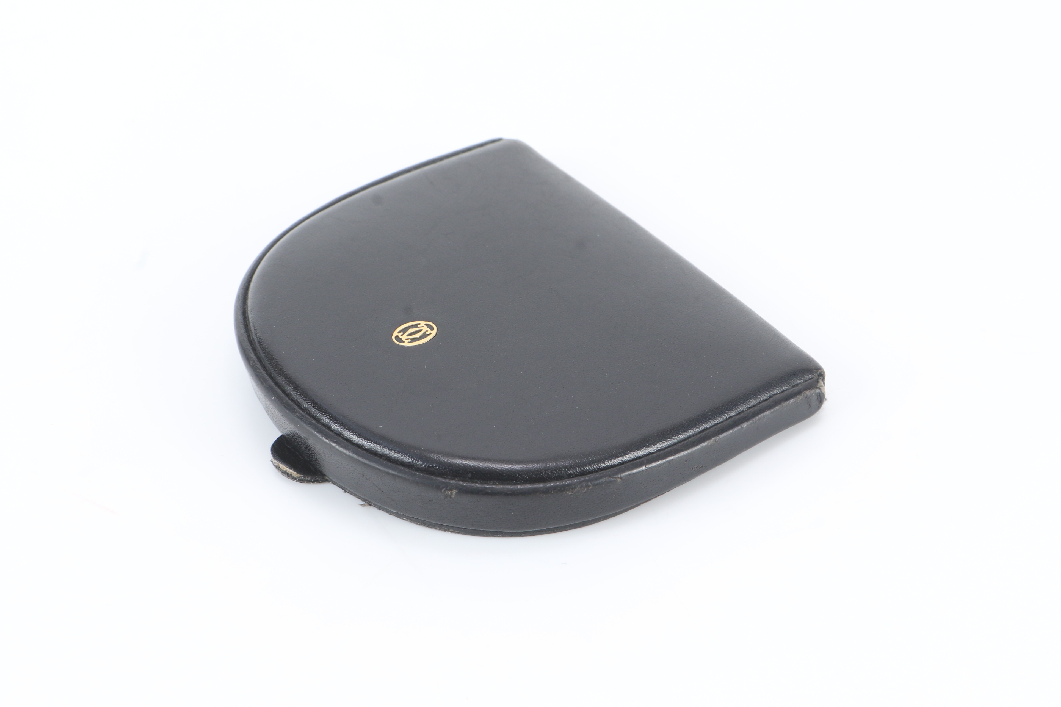 Leather Black Wallet Coin Case — view 3