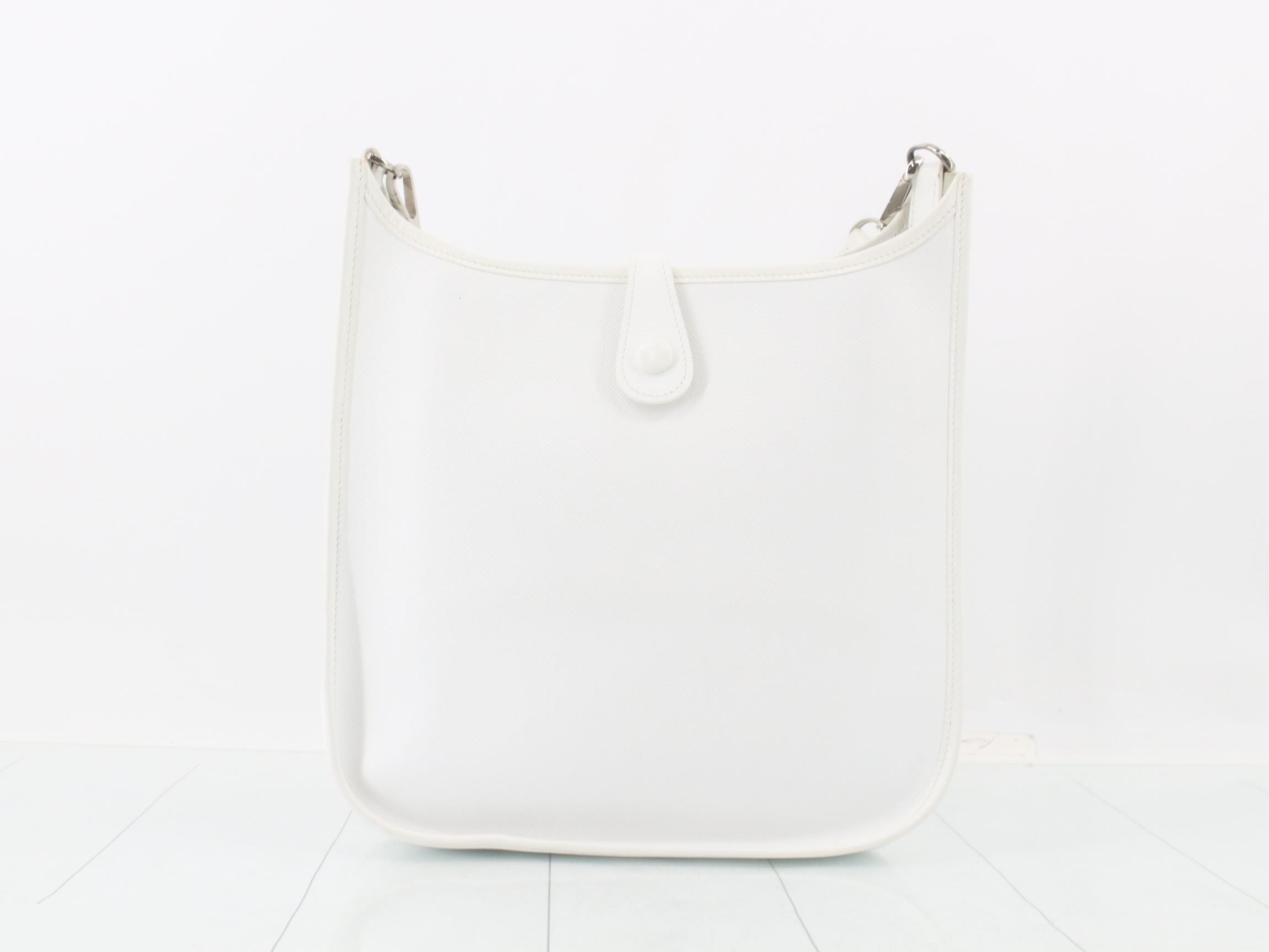 Evelyn PM Shoulder Bag, J Stamp, White — view 2