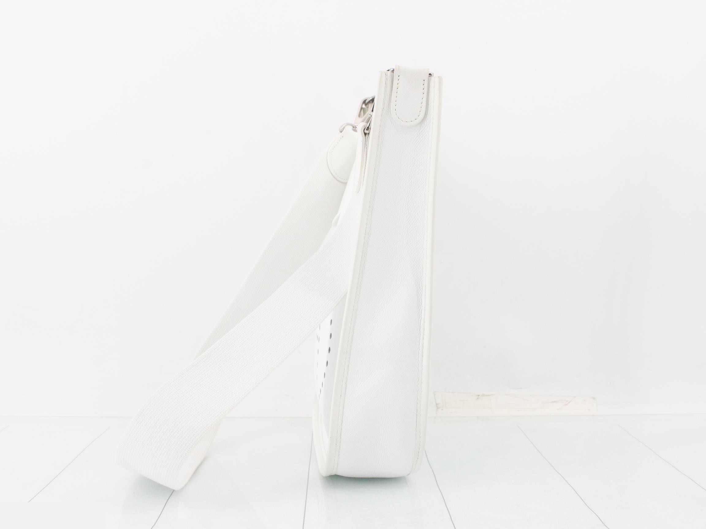 Evelyn PM Shoulder Bag, J Stamp, White — view 3