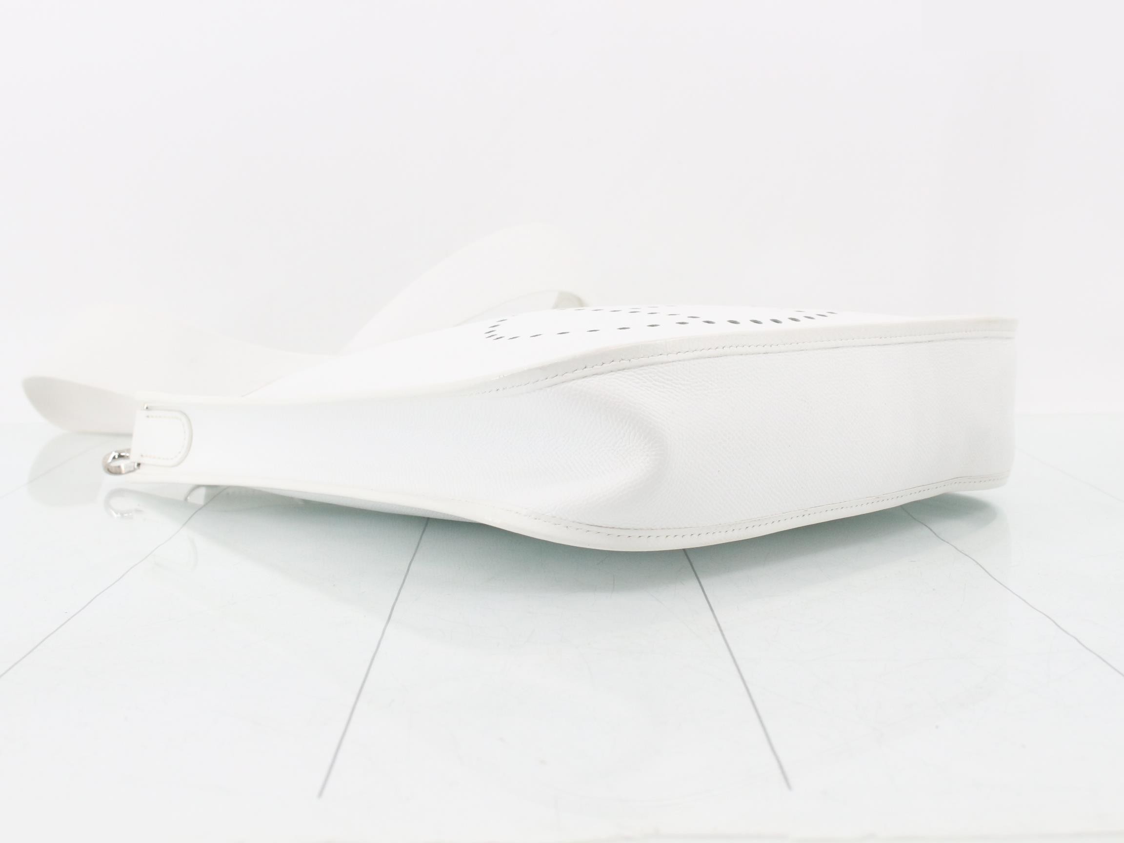 Evelyn PM Shoulder Bag, J Stamp, White — view 5