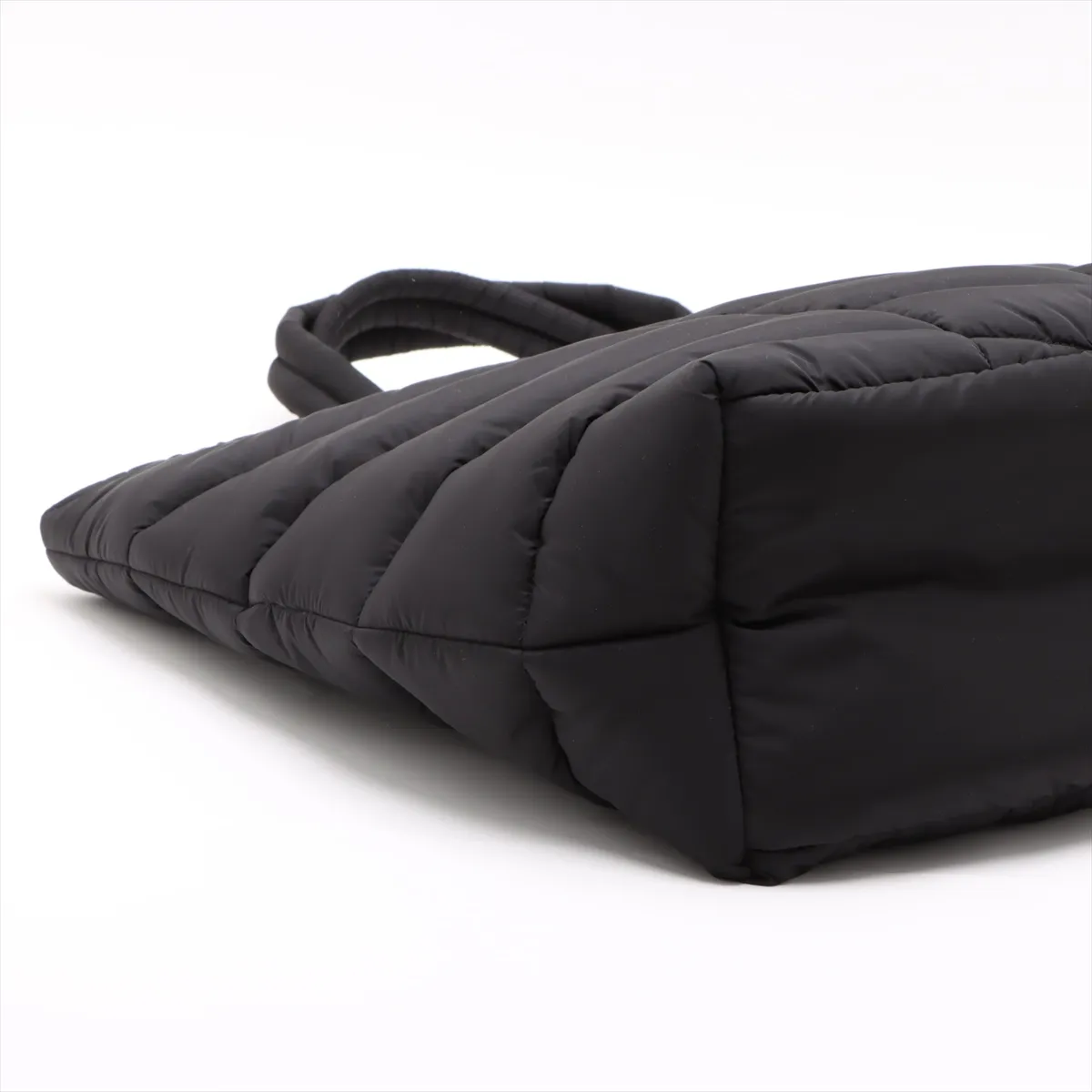 Puffer Nylon Tote Bag Black 752888 — view 4