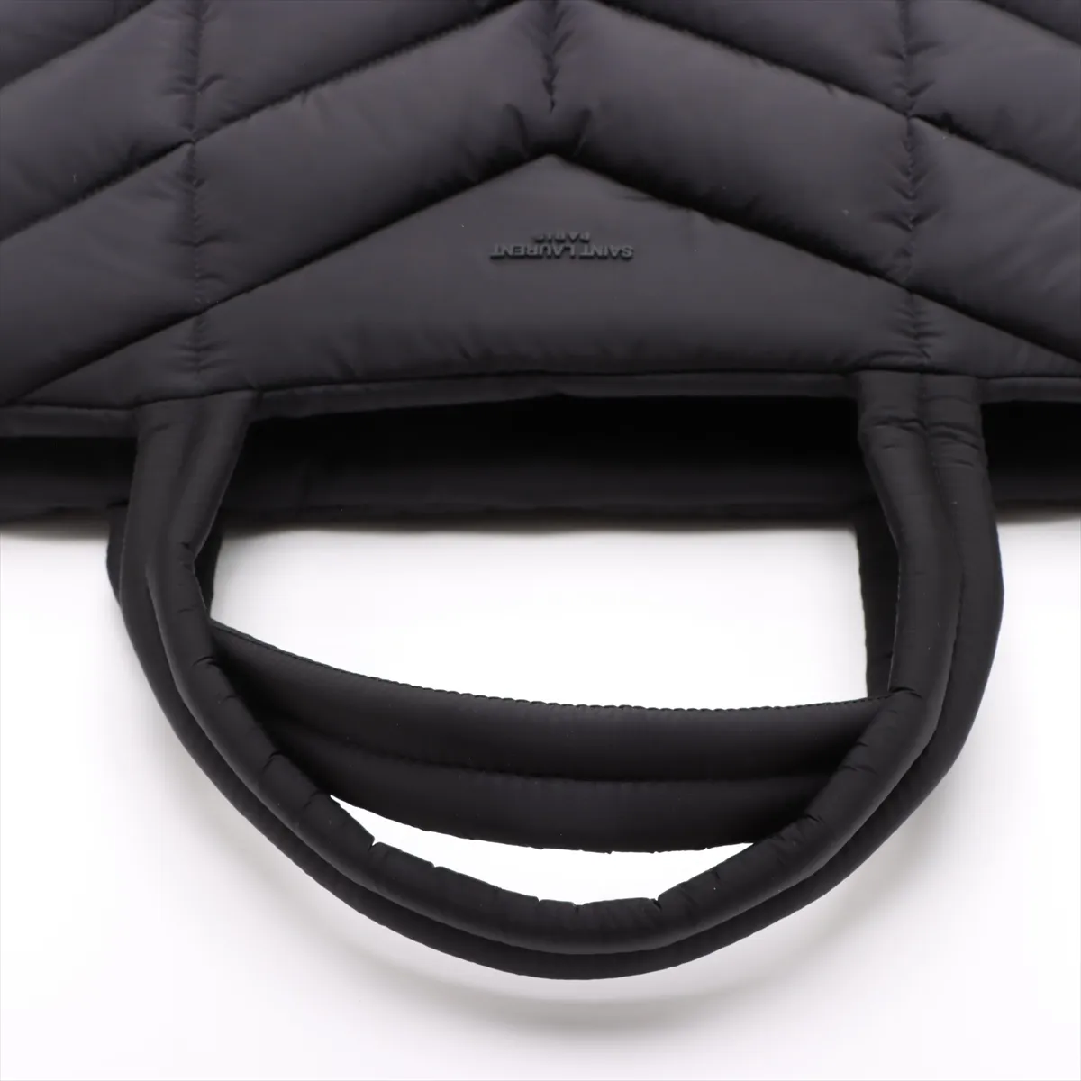 Puffer Nylon Tote Bag Black 752888 — view 5