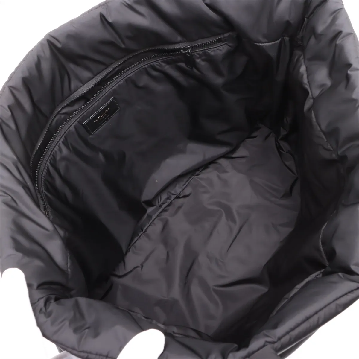Puffer Nylon Tote Bag Black 752888 — view 7
