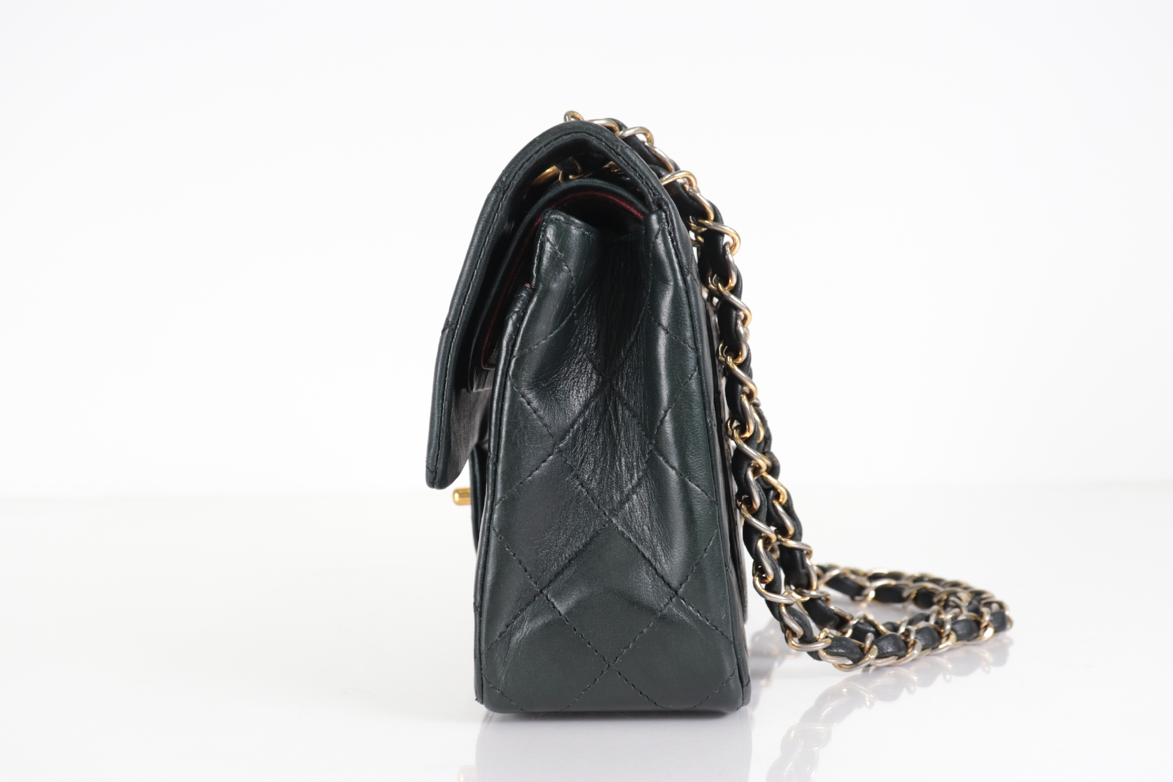 W-Flap 23 Lambskin Chain Shoulder Bag (Serial Number 0) — view 5