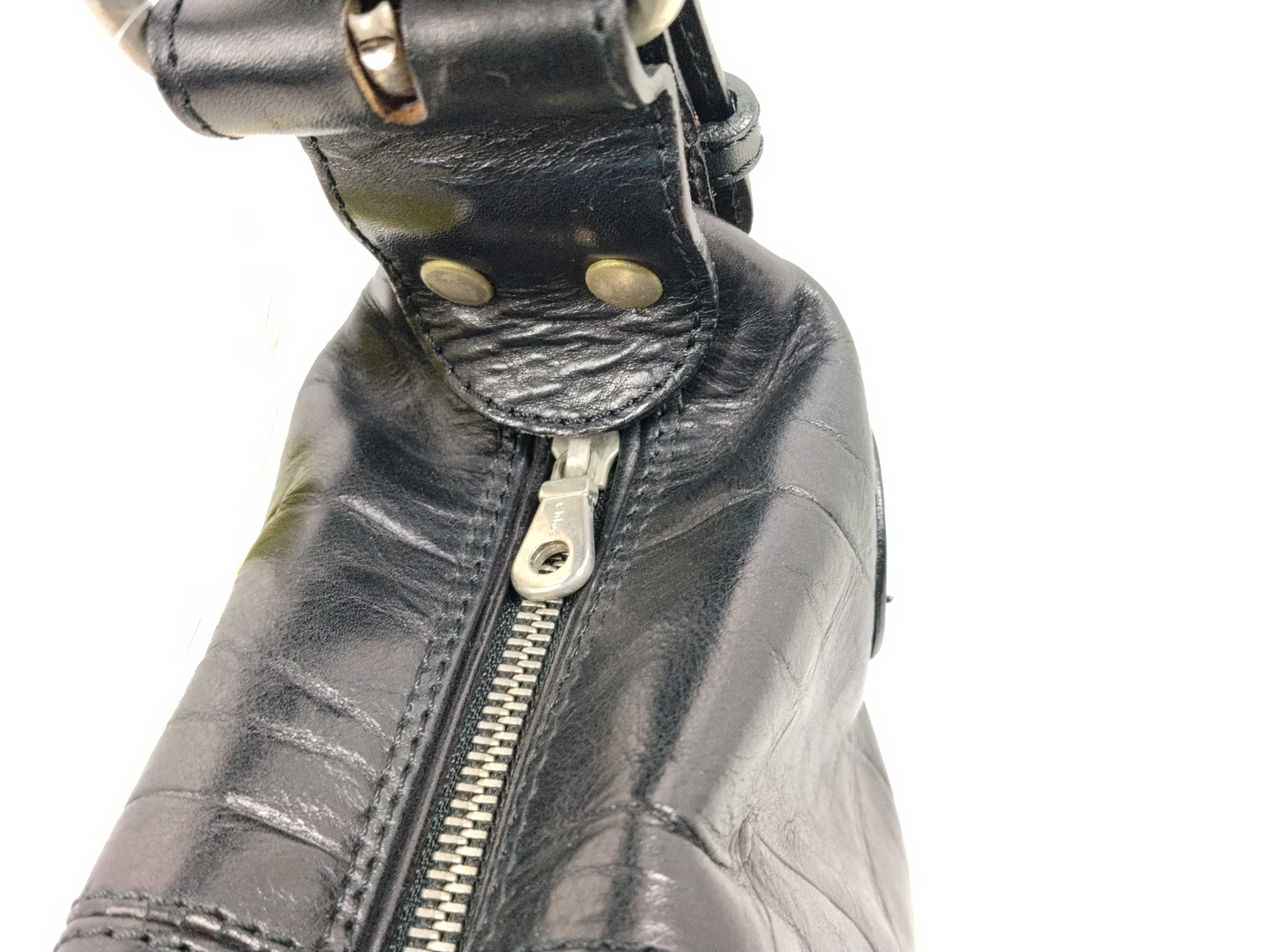 leather one-shoulder bag — view 6