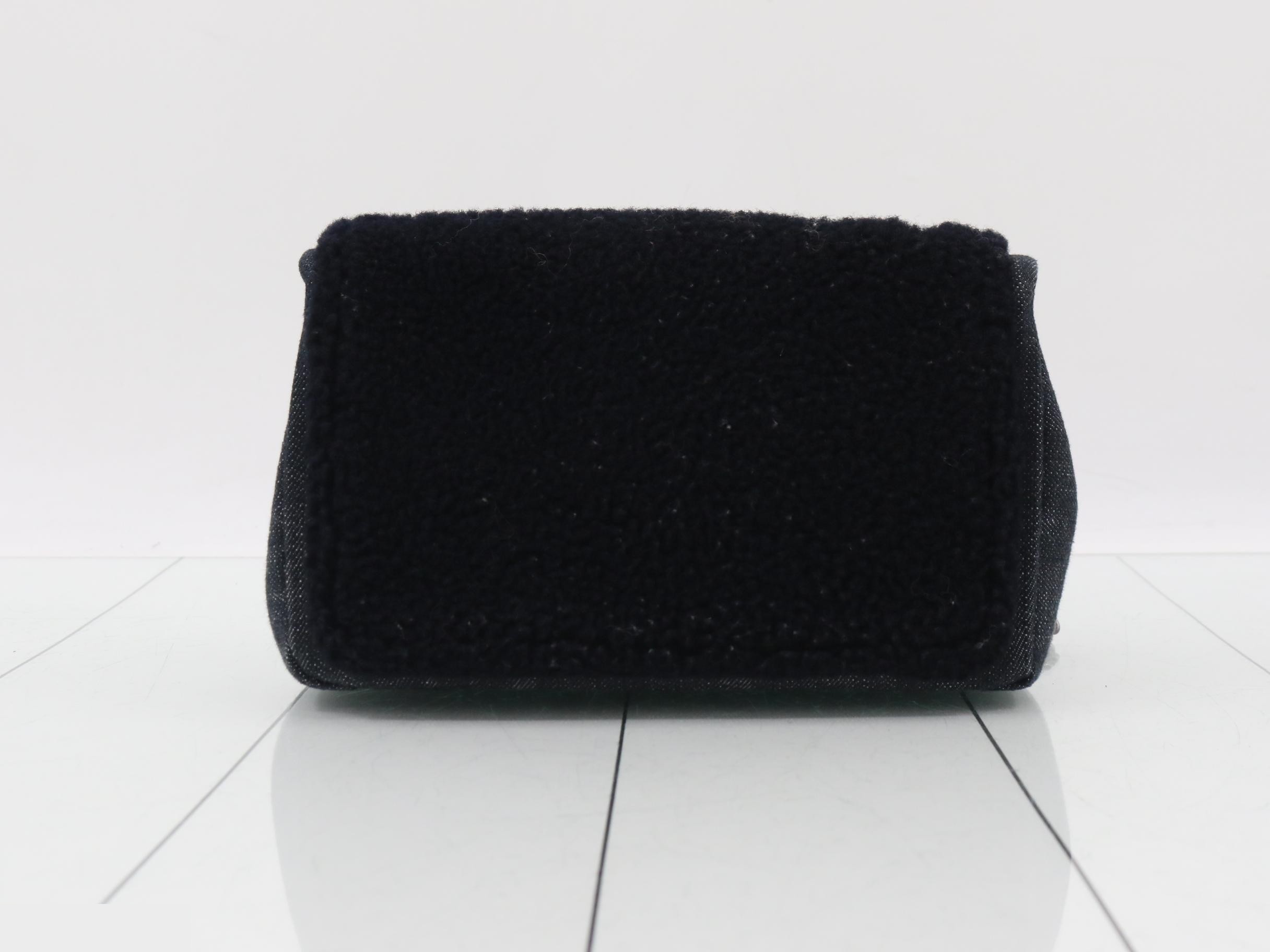 Paris Dallas Collection Denim Matelassé Shoulder Bag — view 2