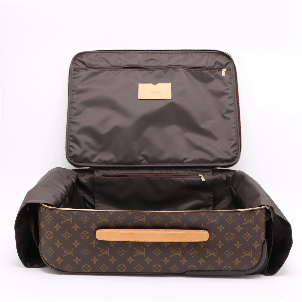 [Individually wrapped] Louis Vuitton Monogram Pegas 55 M23241 DR0133 Brown Cover with initials x 1 — view 5