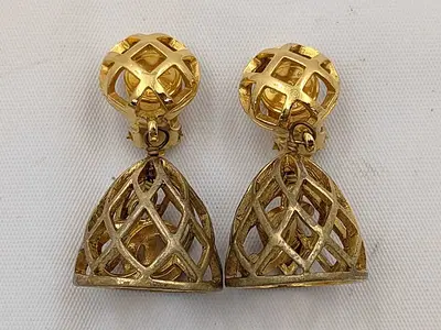 Coco Mark Birdcage Earrings