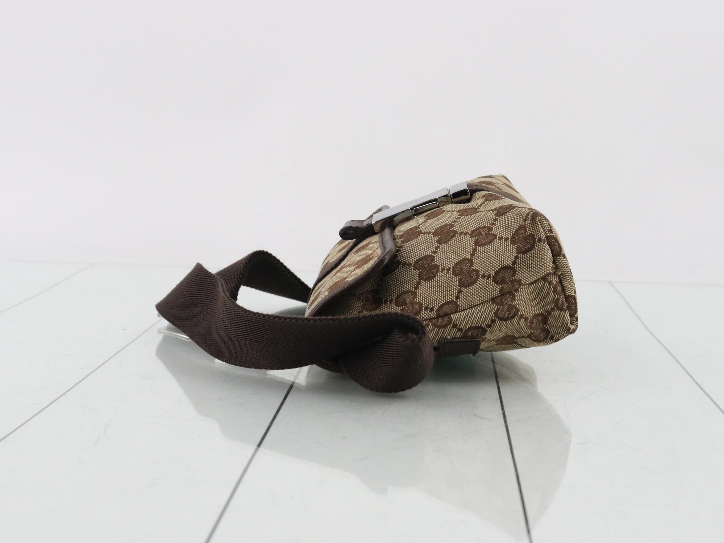 Body bag, GG canvas, BE/DBR — view 4
