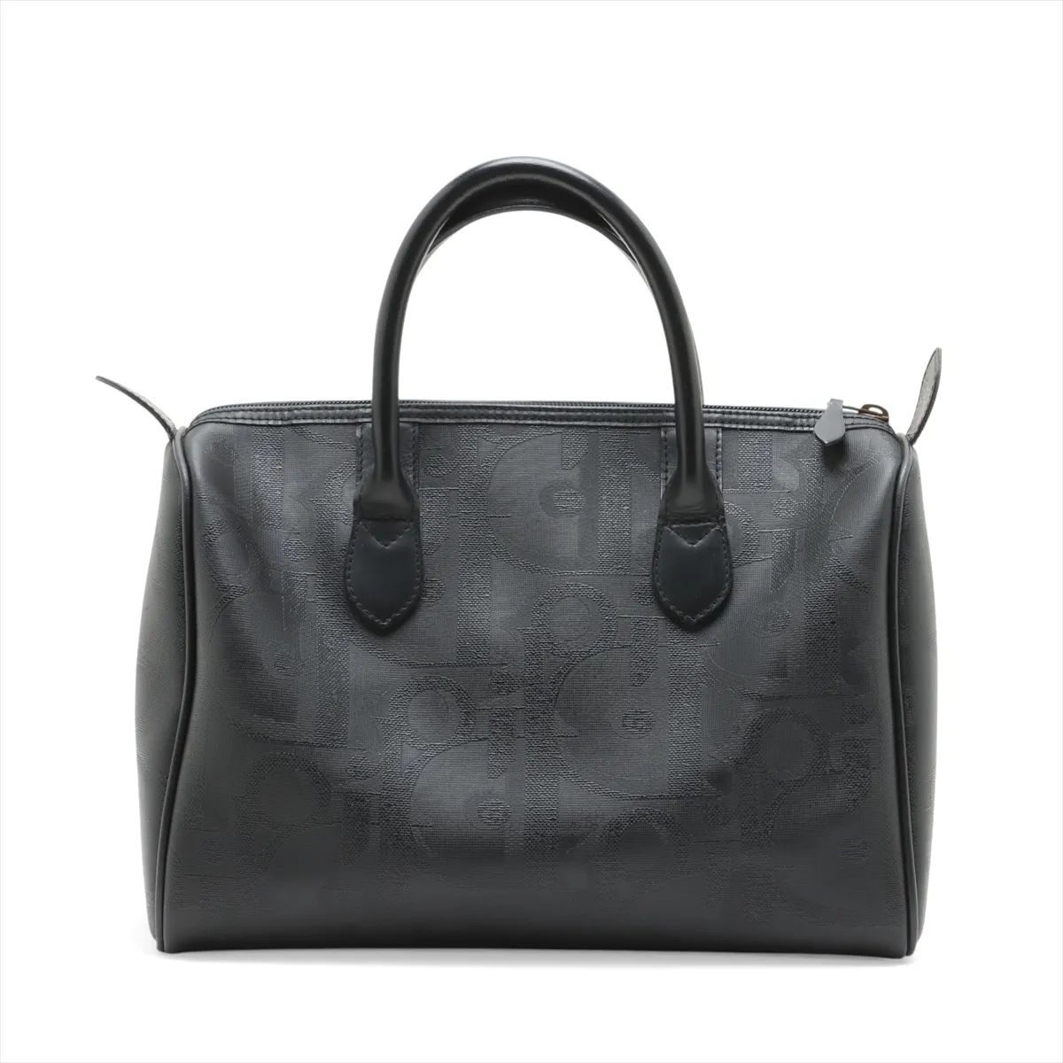 Trotter PVC x Leather Handbag Black — view 2