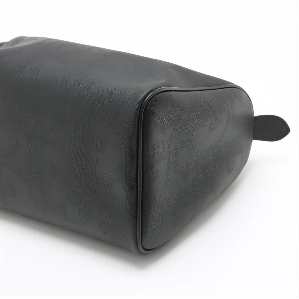 Trotter PVC x Leather Handbag Black — view 3