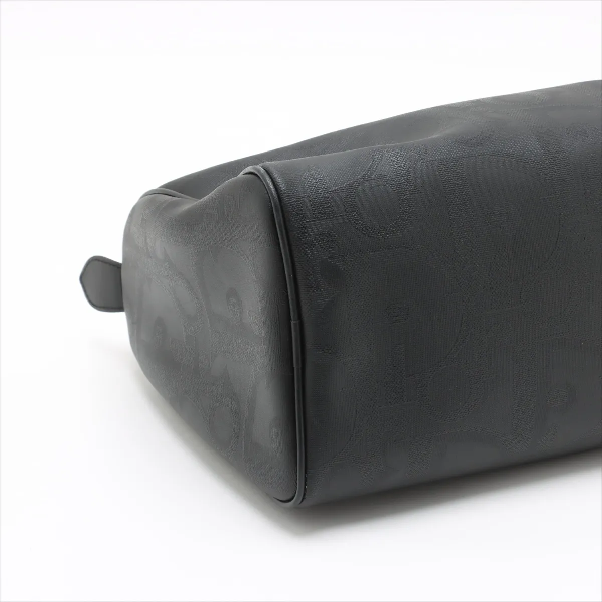 Trotter PVC x Leather Handbag Black — view 4