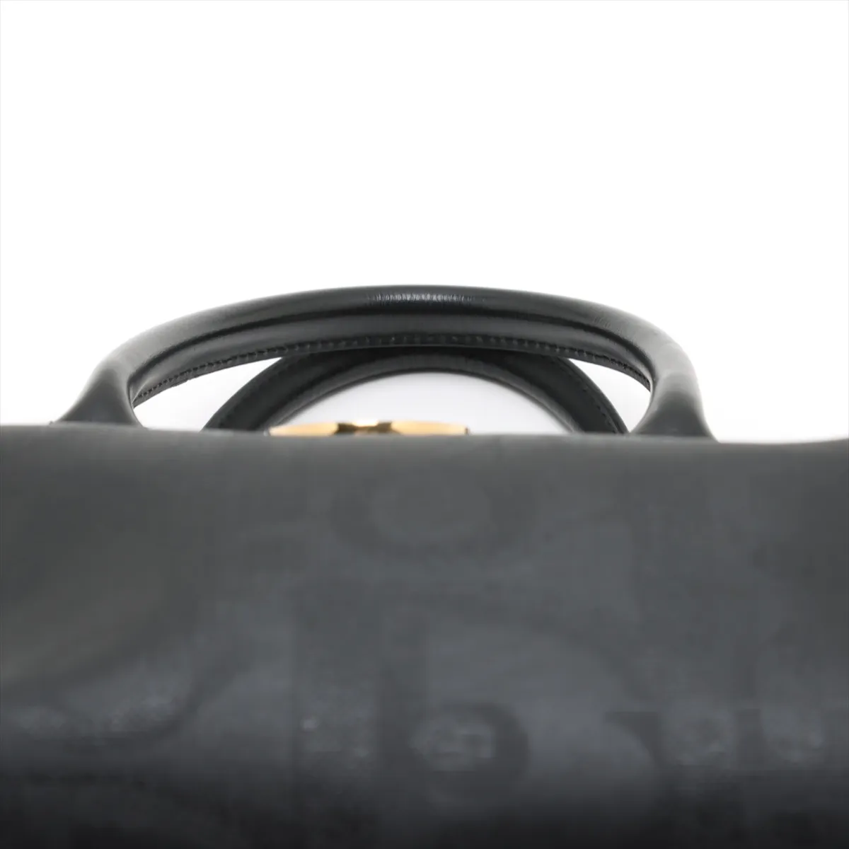 Trotter PVC x Leather Handbag Black — view 6
