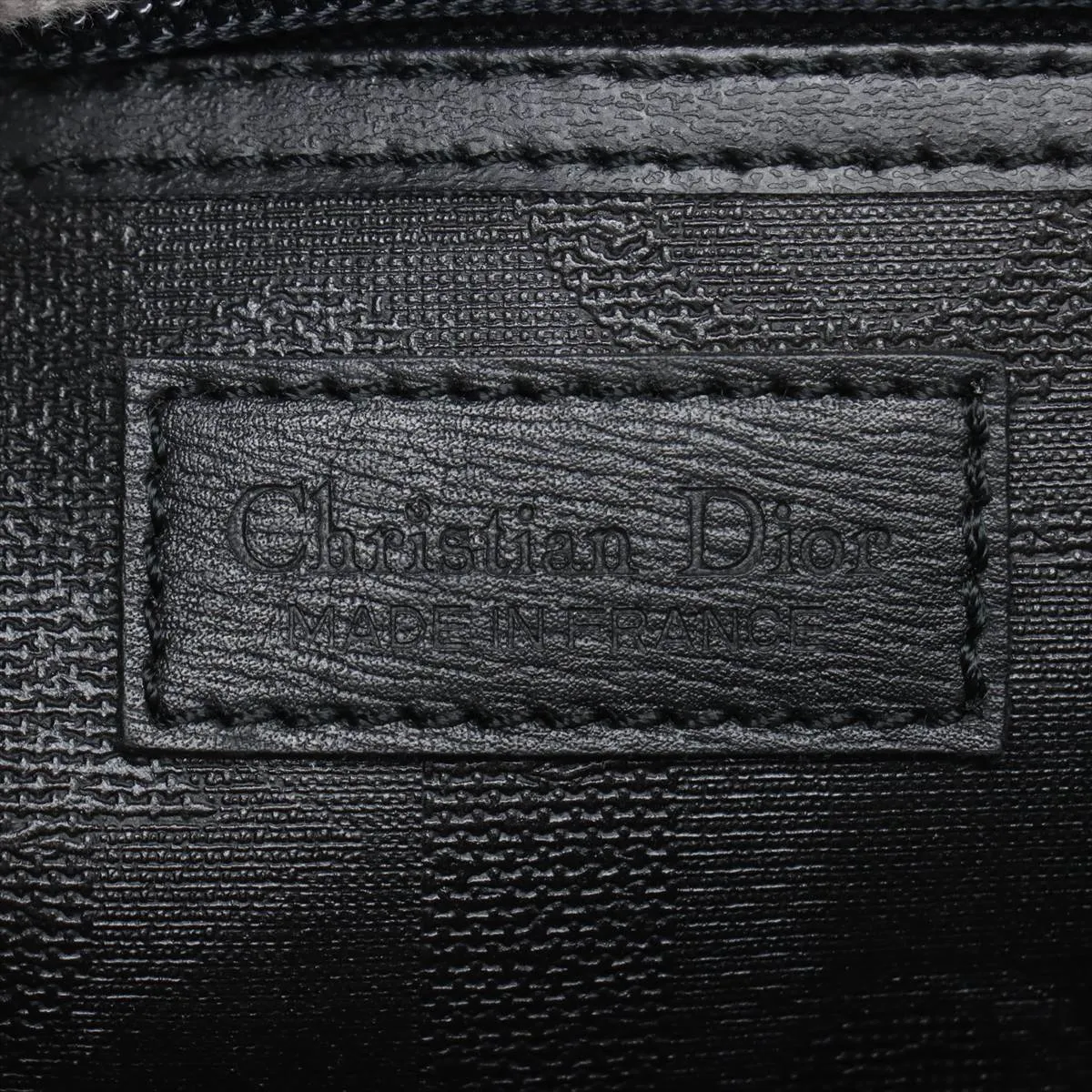 Trotter PVC x Leather Handbag Black — view 9