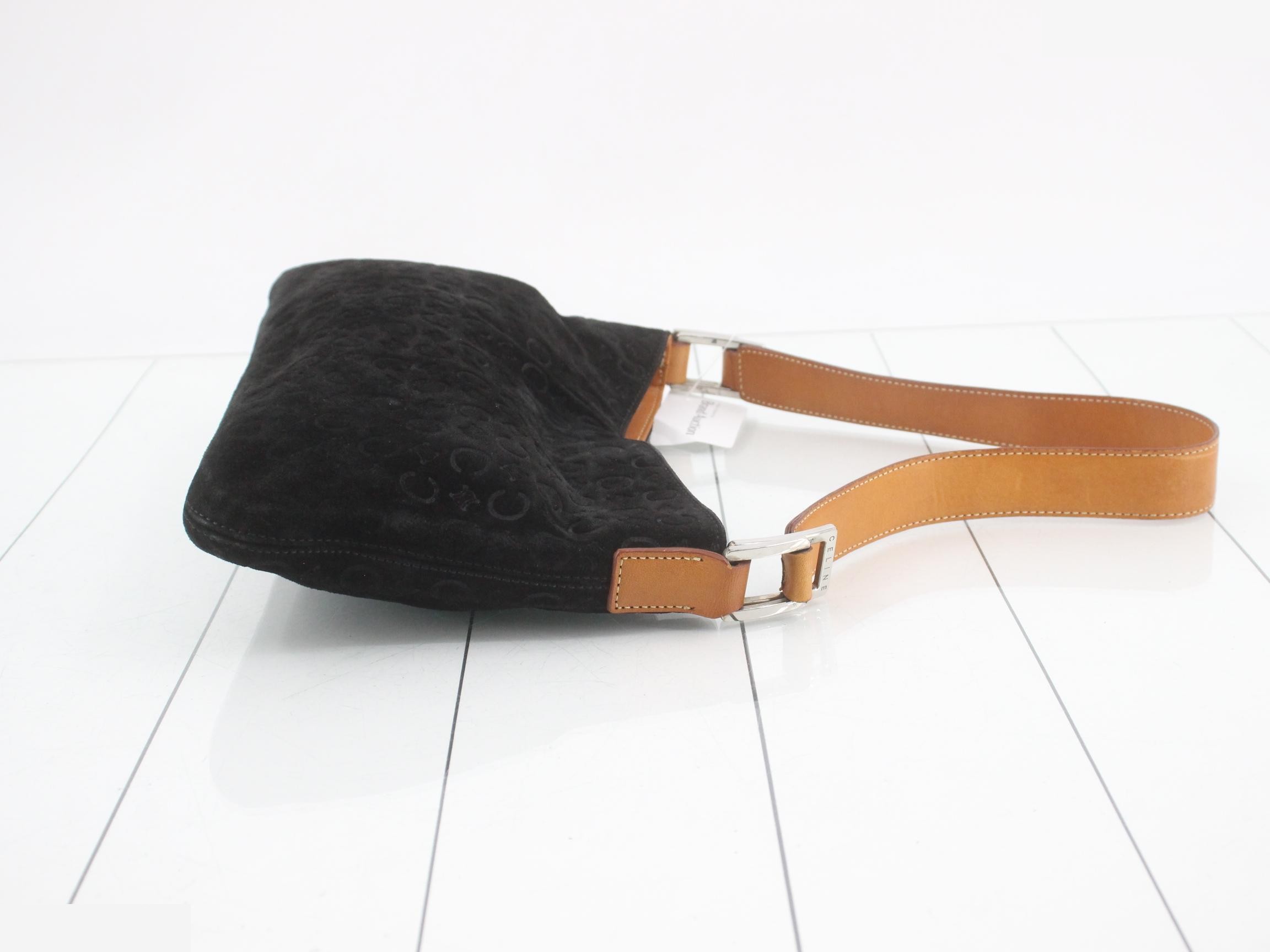One-Shoulder Suede Bag — view 3