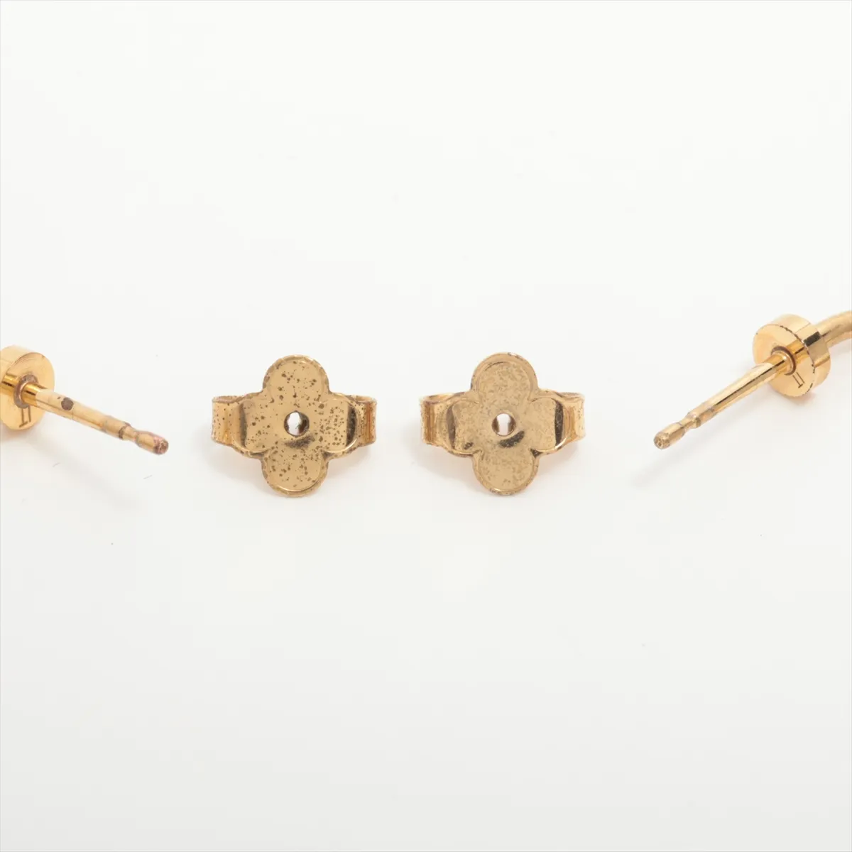 M64859 Boucles d'Oreilles Blooming Earrings (Pair) GP Gold. Shows signs of wear, tarnishing, — view 4