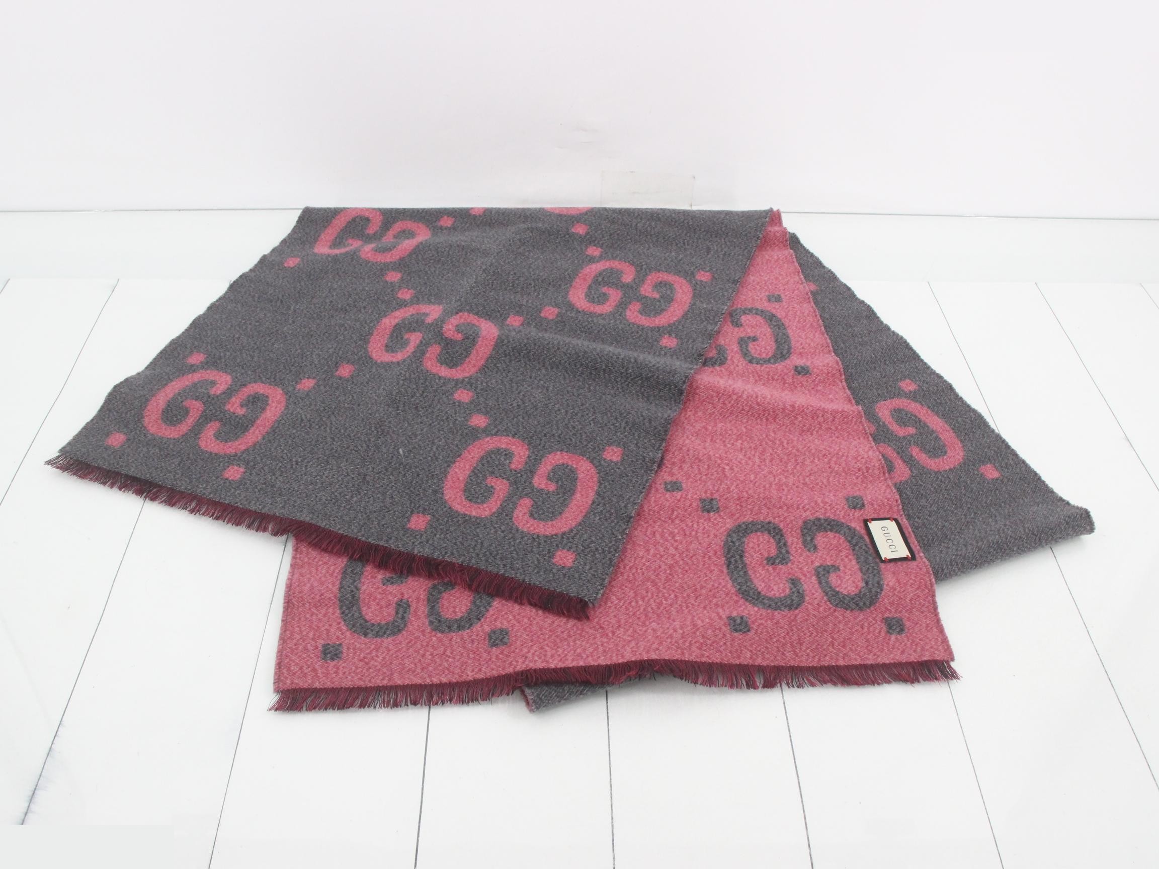 GG Jacquard Scarf (GG pattern) — view 2