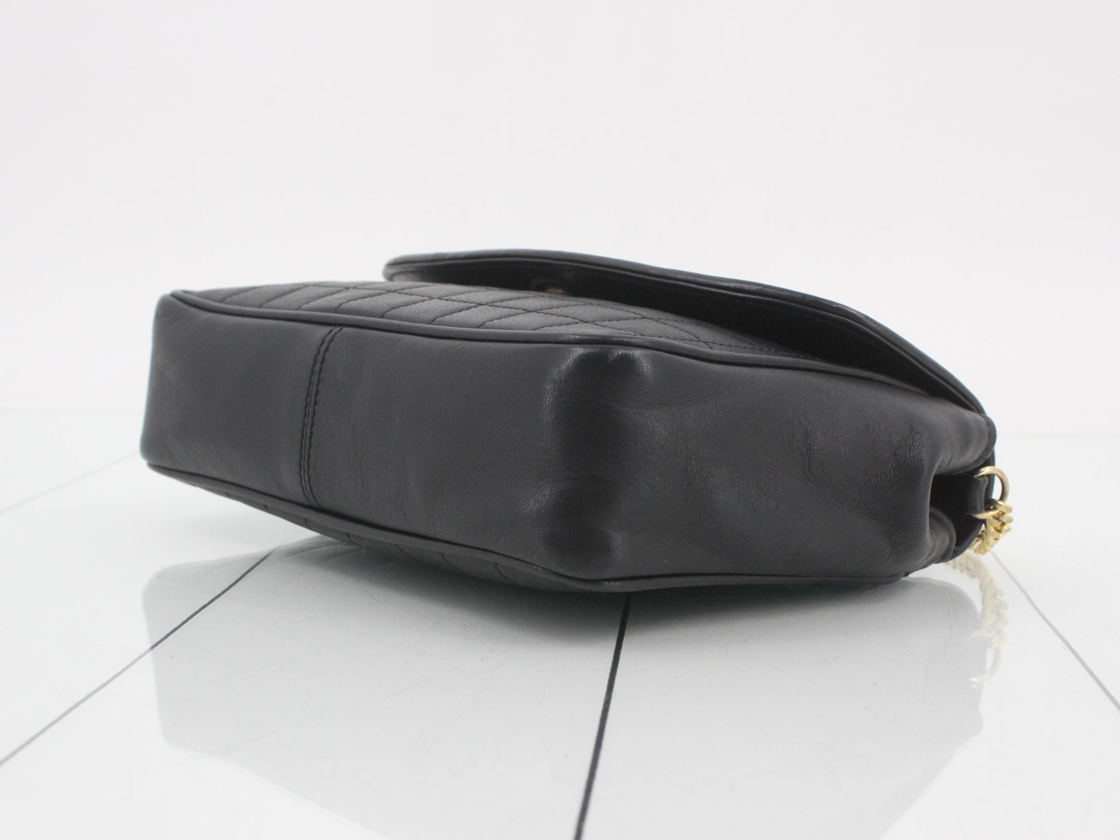Leather chain bag — view 6