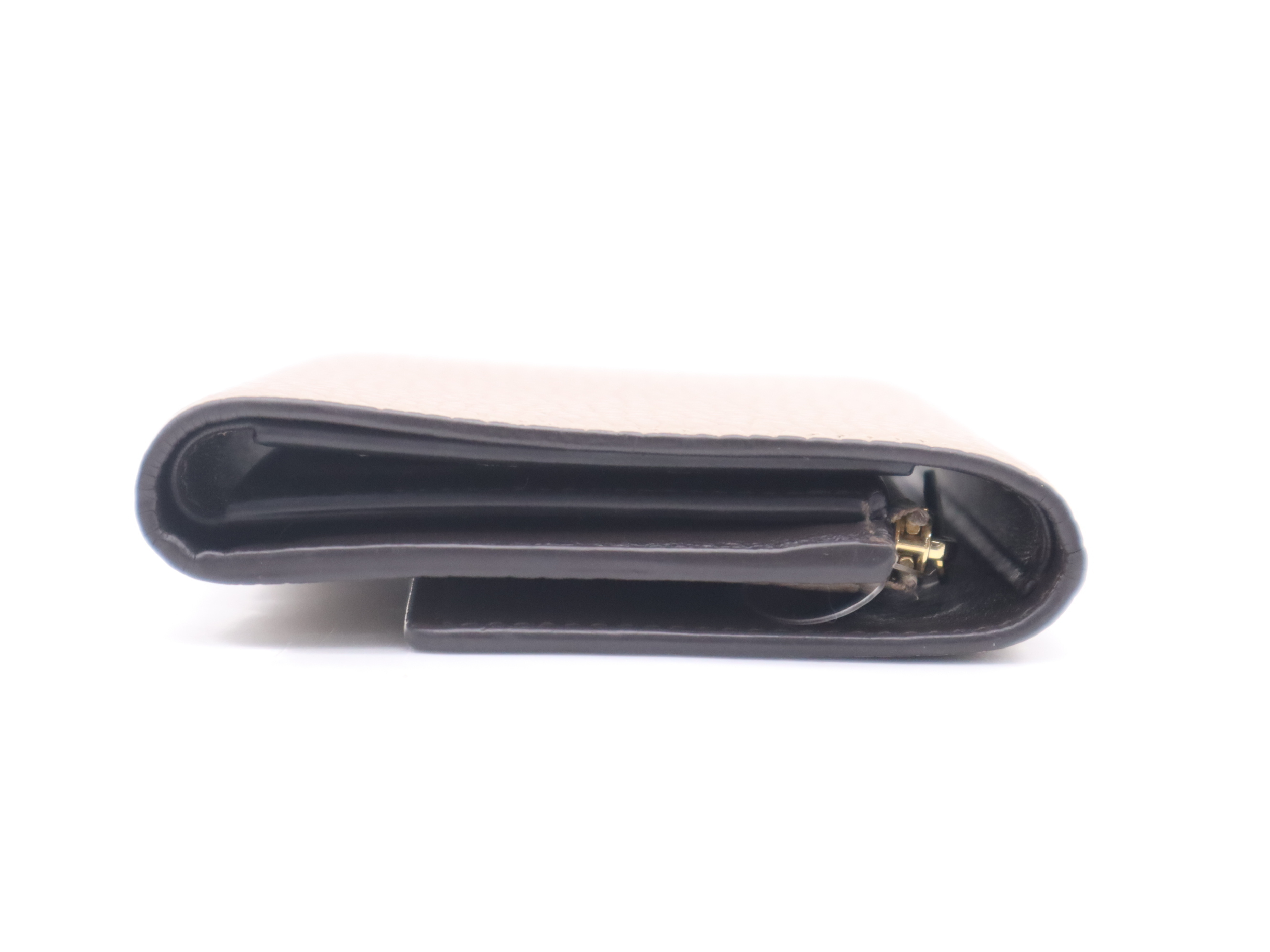M62159 Taurillon Leather Portefeuille Capucines Compact Beige Wallet — view 5