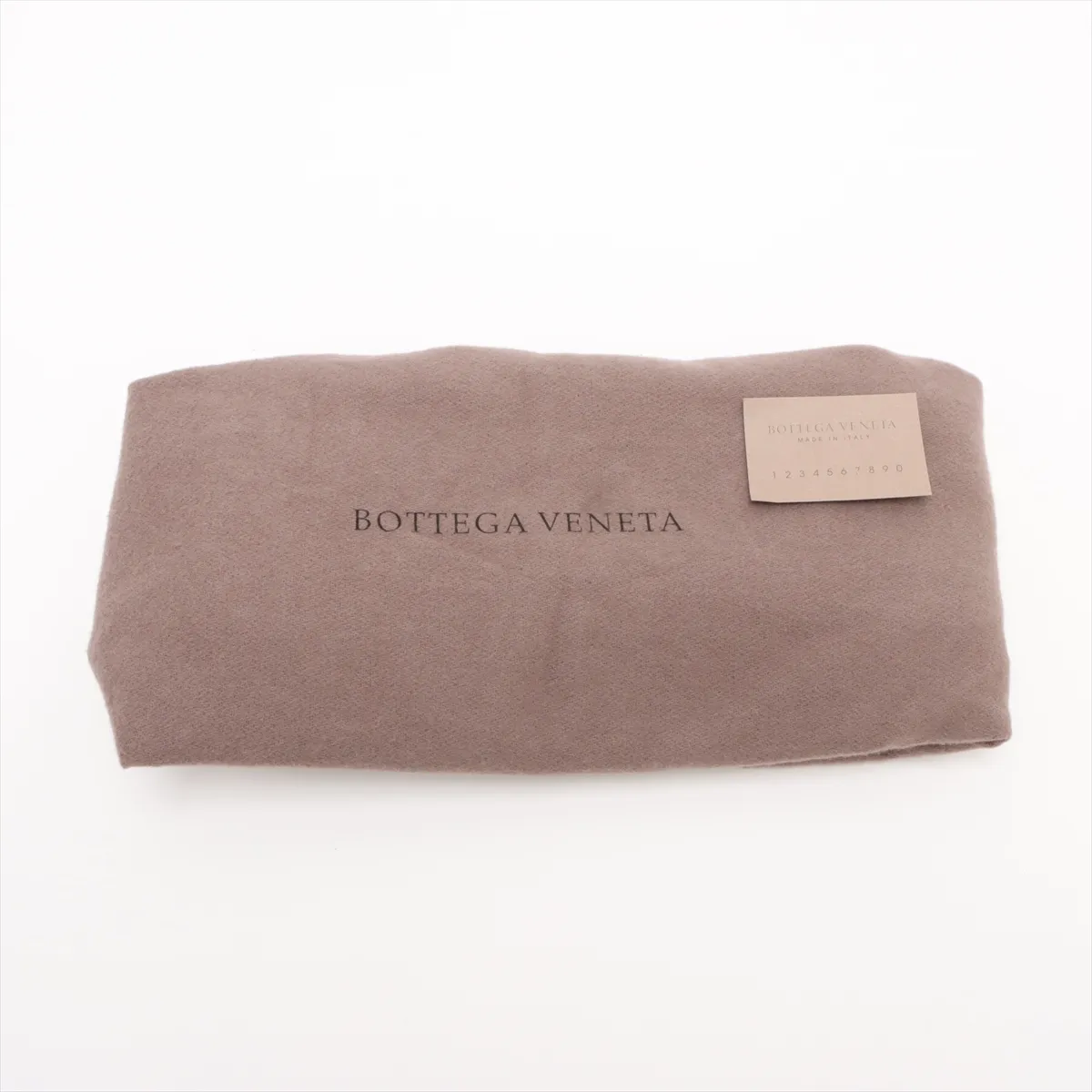 Intrecciato Leather Waist Pouch Gray — view 12