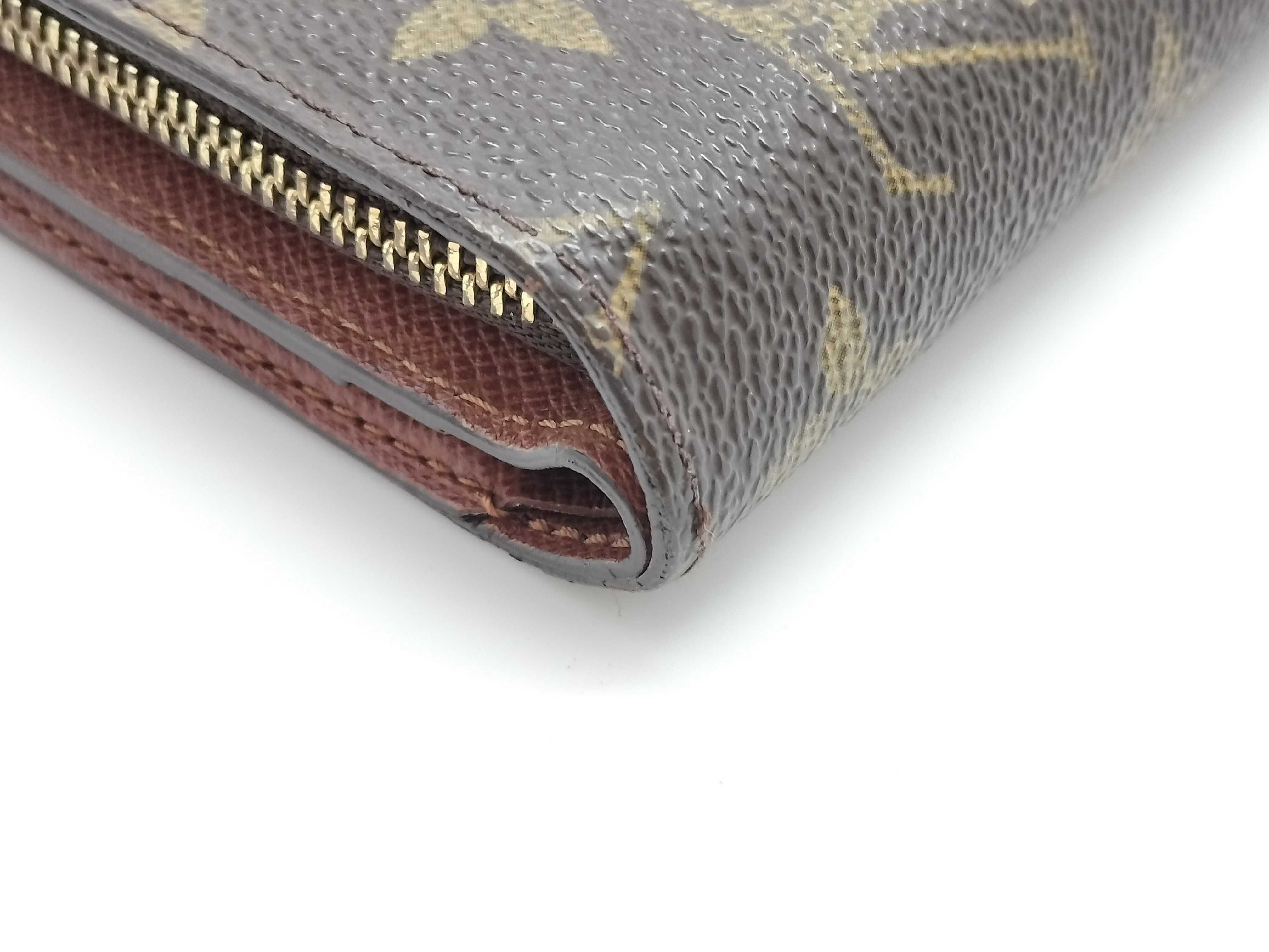Monogram Porte Papier Zip Wallet — view 3