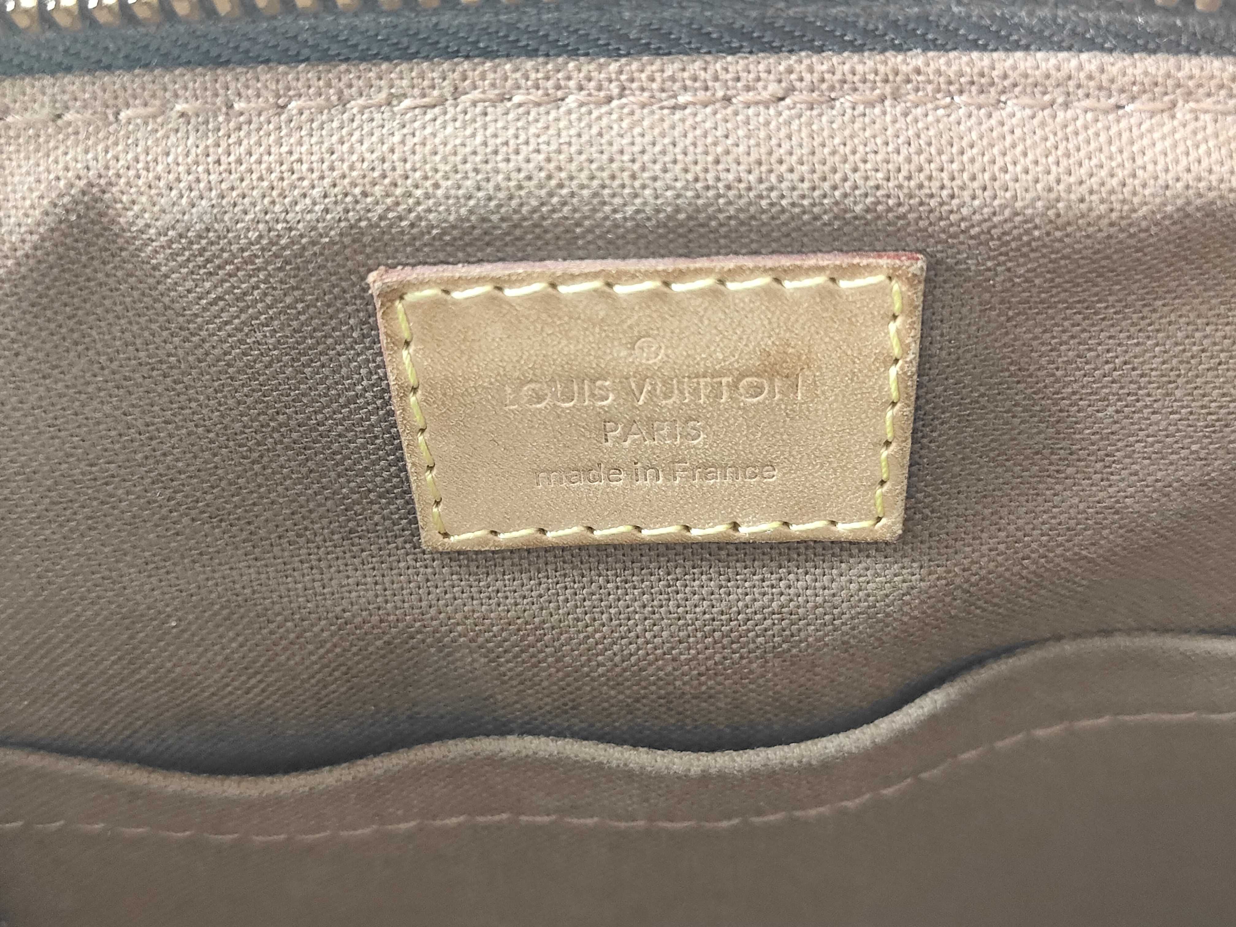 Monogram ID- Monogram Canvas Palermo PM M40145 Brown #SR4151 Tote Bag — view 14