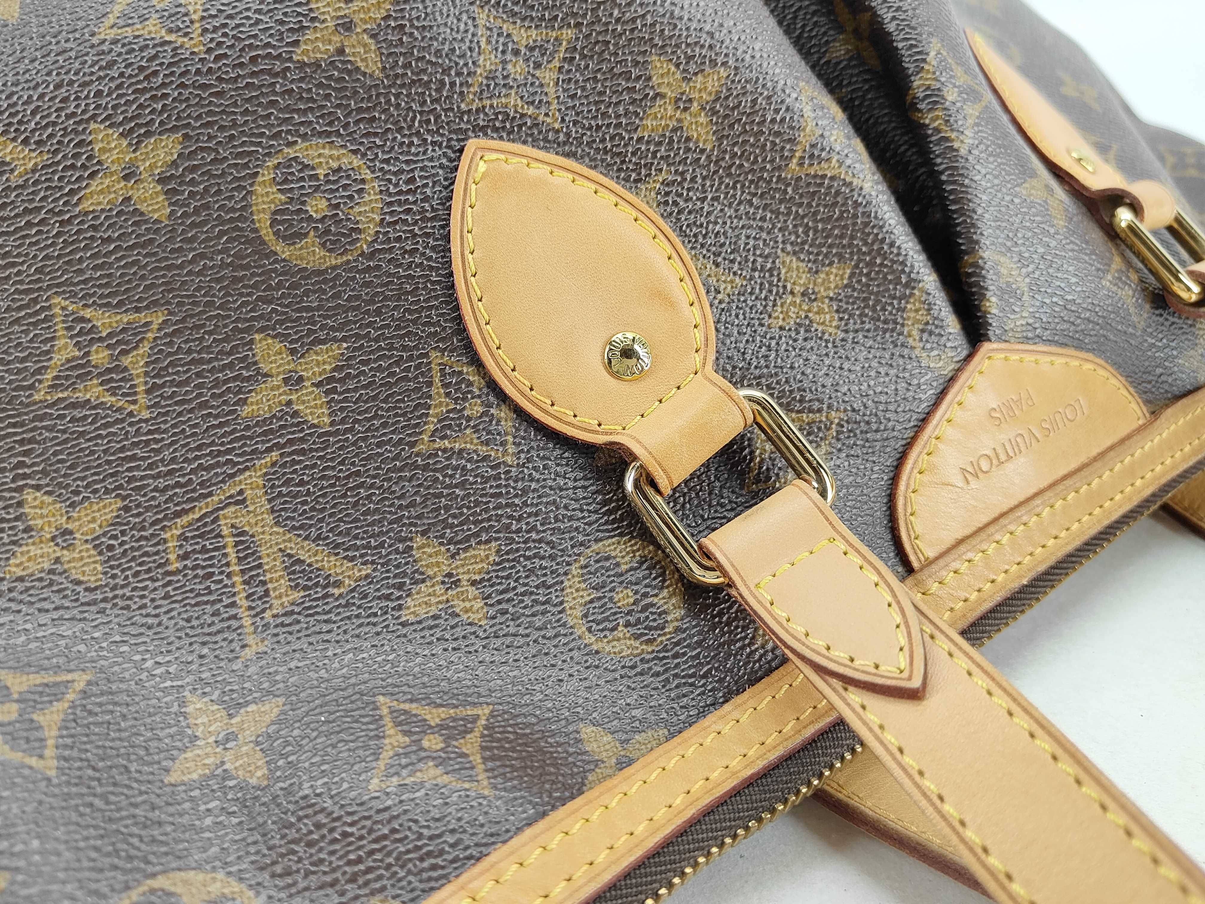 Monogram ID- Monogram Canvas Palermo PM M40145 Brown #SR4151 Tote Bag — view 5