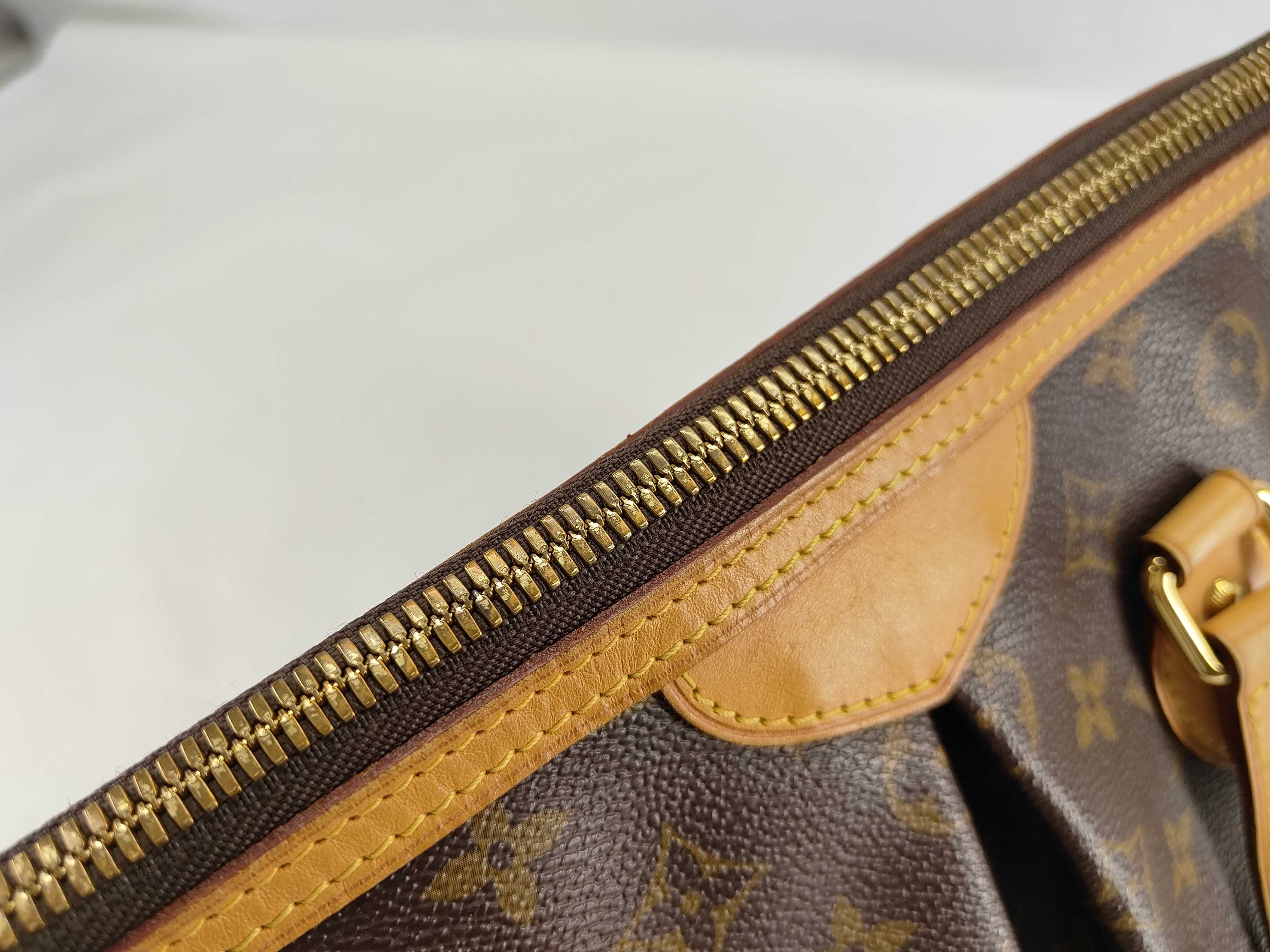 Monogram ID- Monogram Canvas Palermo PM M40145 Brown #SR4151 Tote Bag — view 8