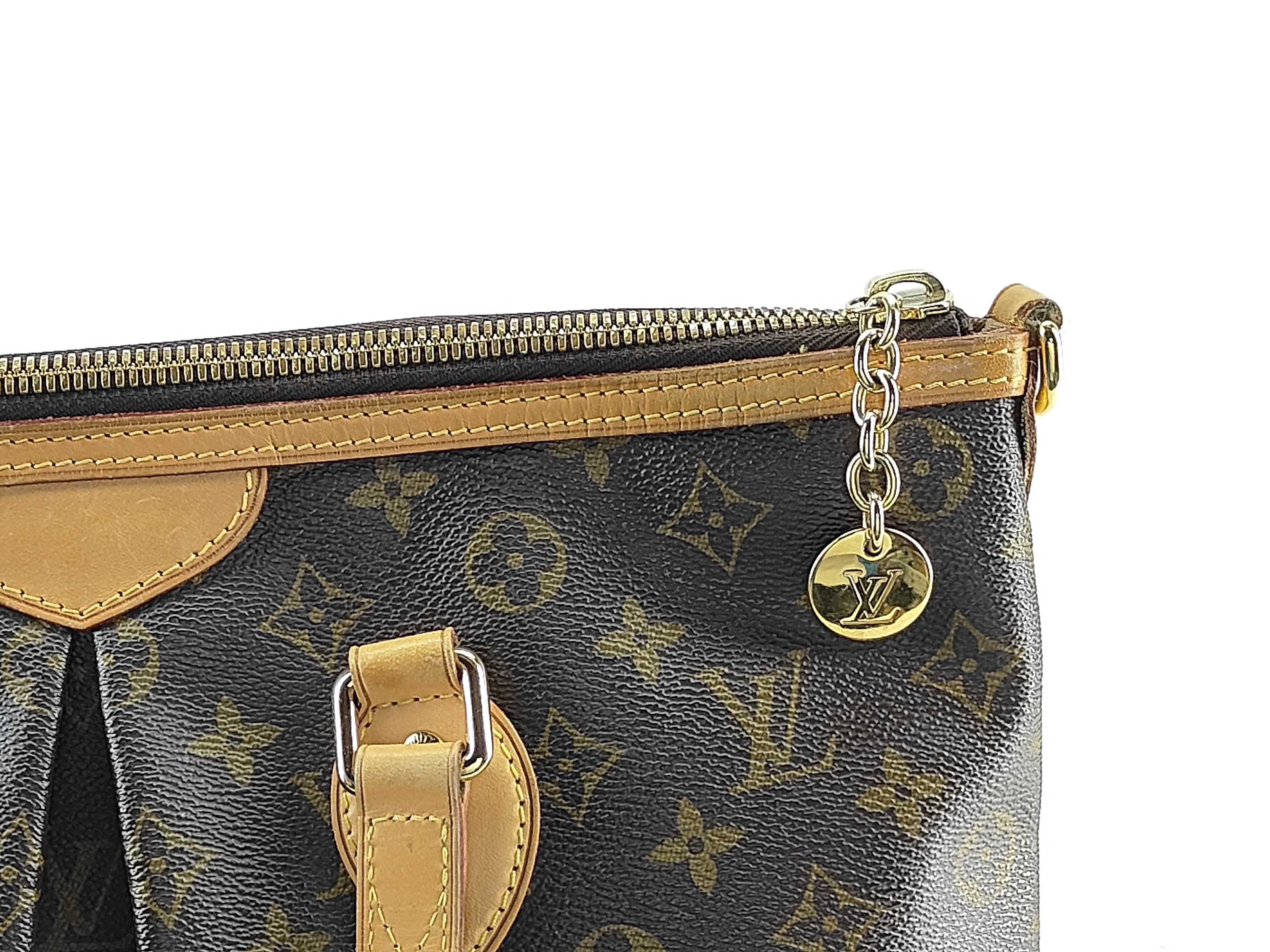 Monogram ID- Monogram Canvas Palermo PM M40145 Brown #SR4151 Tote Bag — view 9