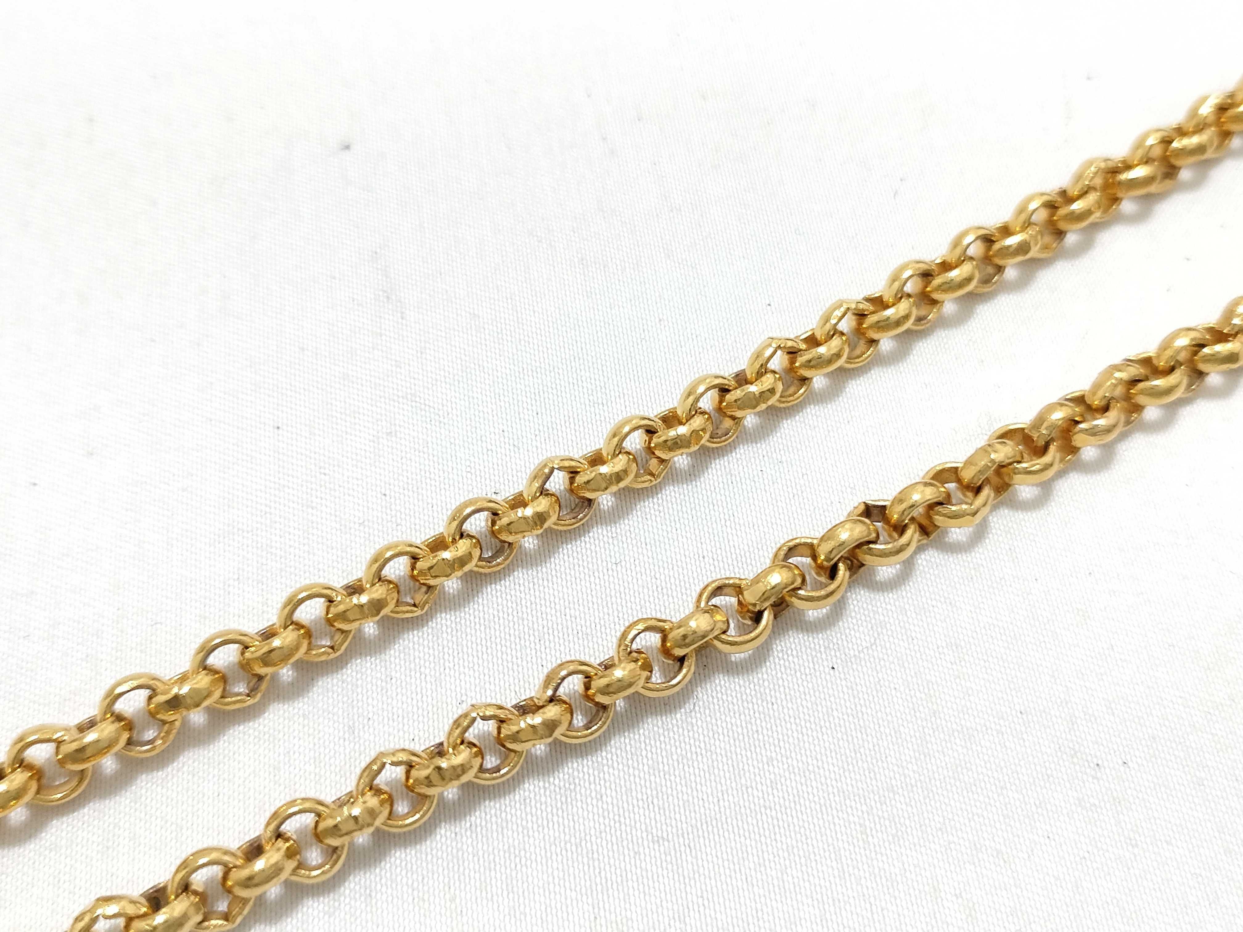 Coco Mark Gold Necklace — view 7