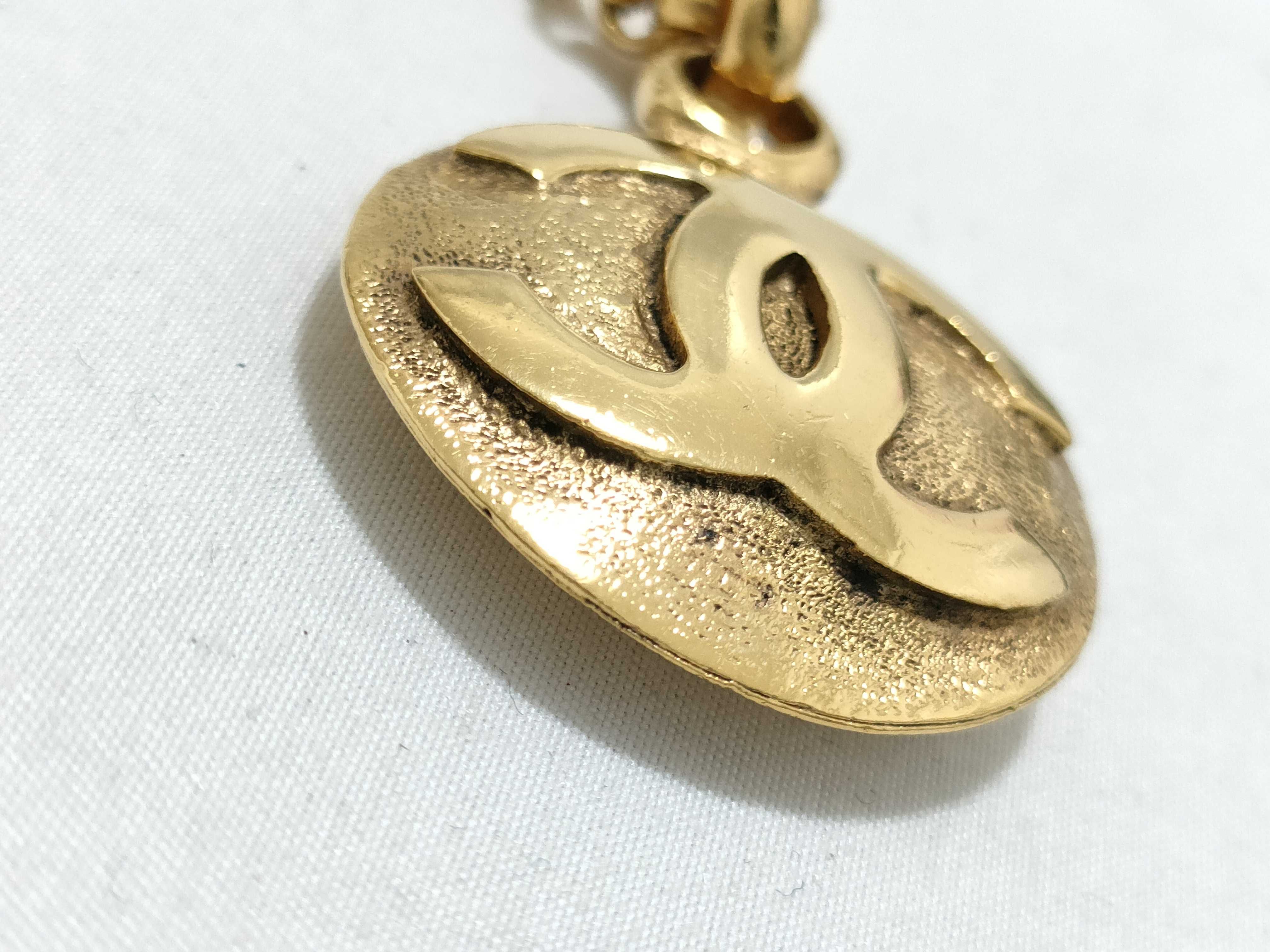 Coco Mark Gold Necklace — view 8