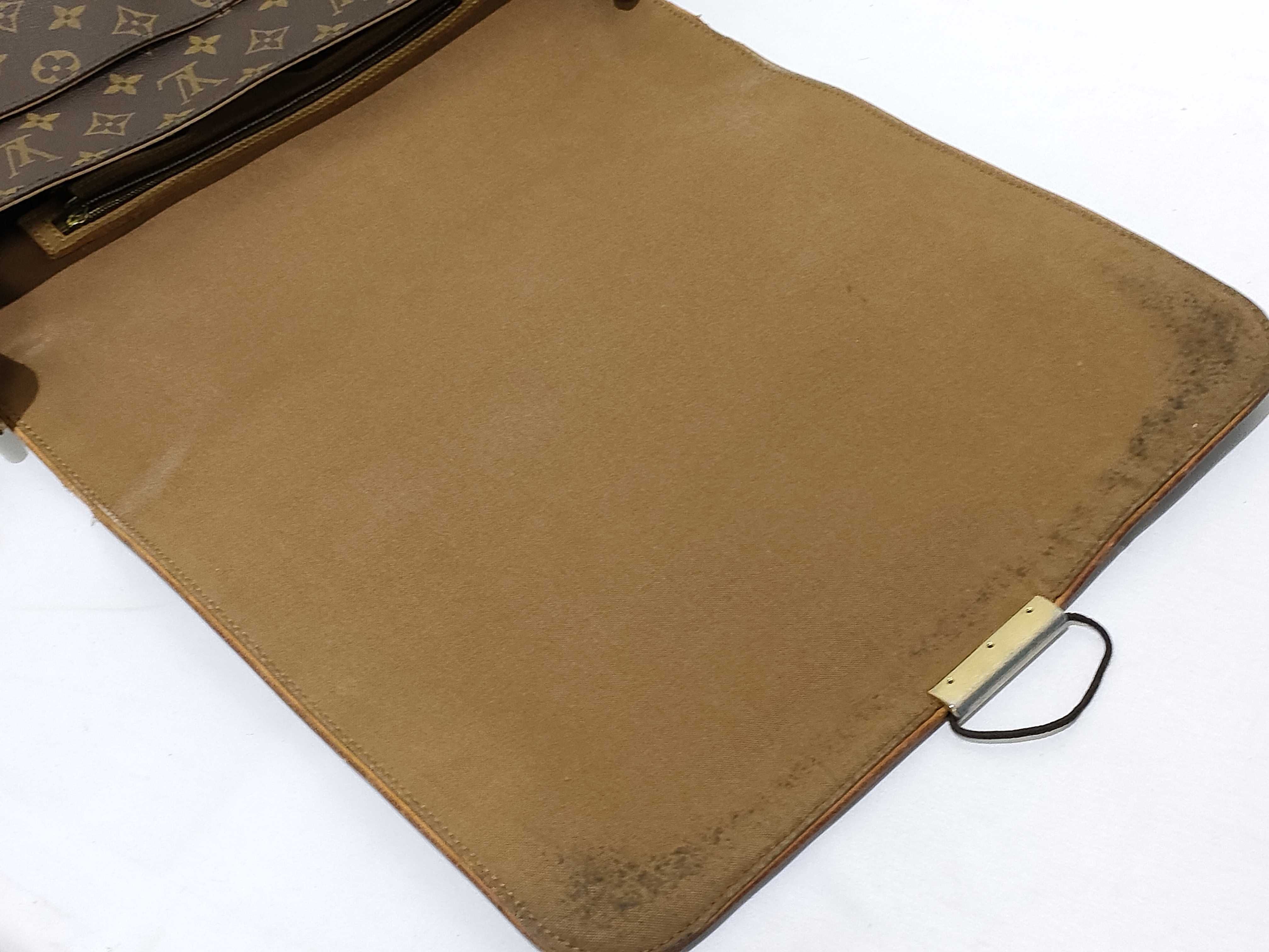 Monogram Louis Vuitton Brown Monogram M45257 Abesses Shoulder Bag — view 12