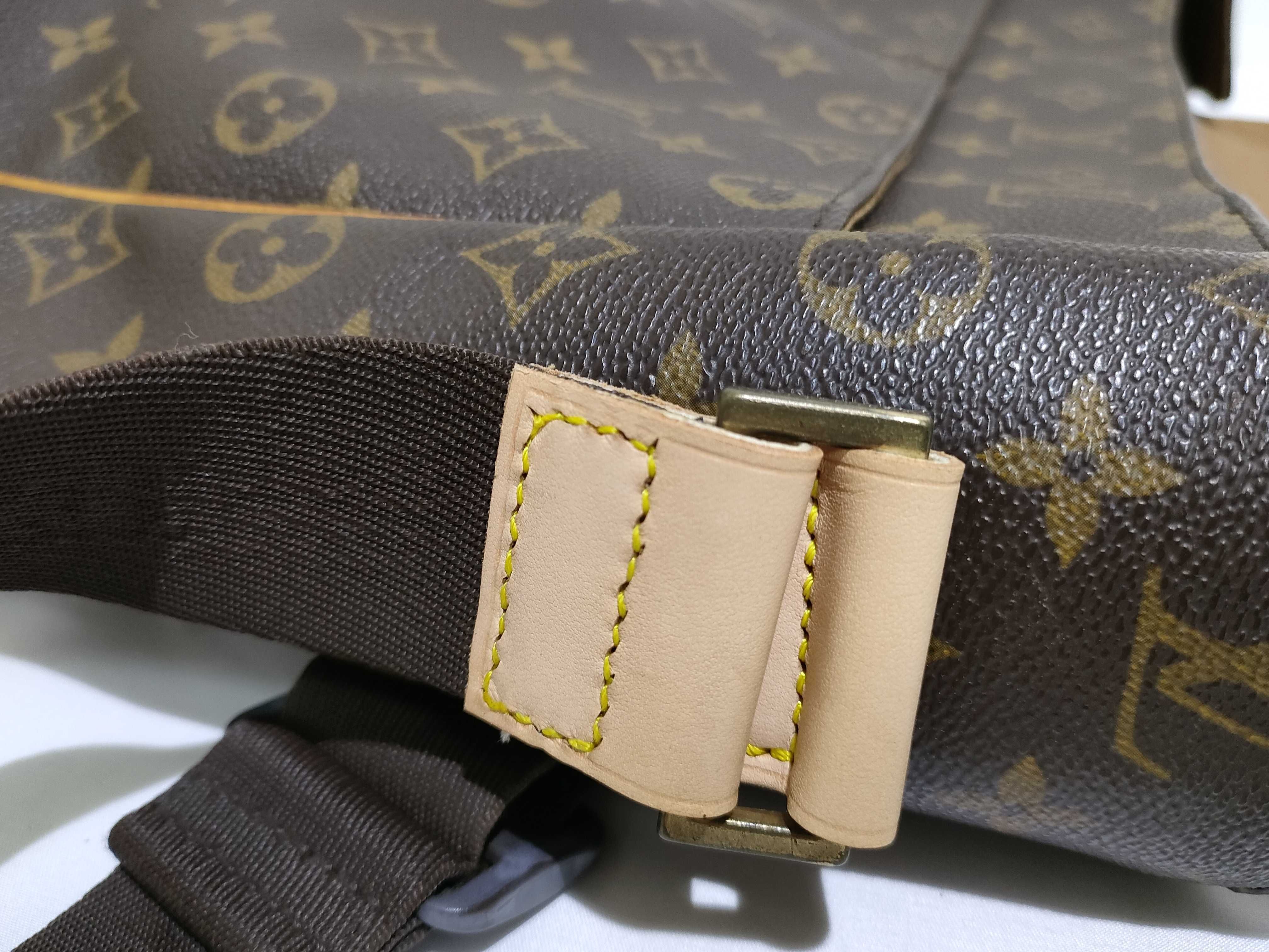 Monogram Louis Vuitton Brown Monogram M45257 Abesses Shoulder Bag — view 13