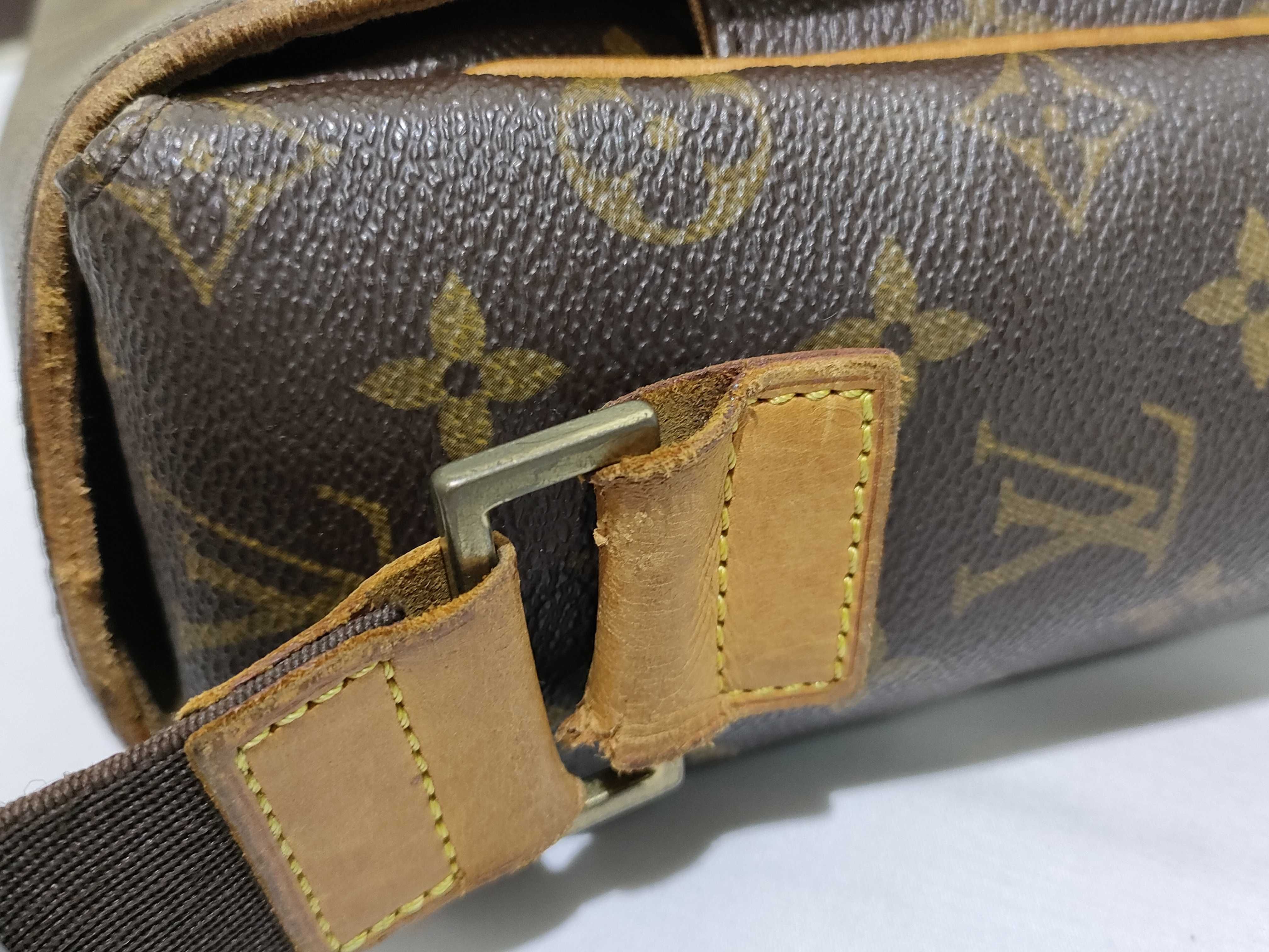 Monogram Louis Vuitton Brown Monogram M45257 Abesses Shoulder Bag — view 5