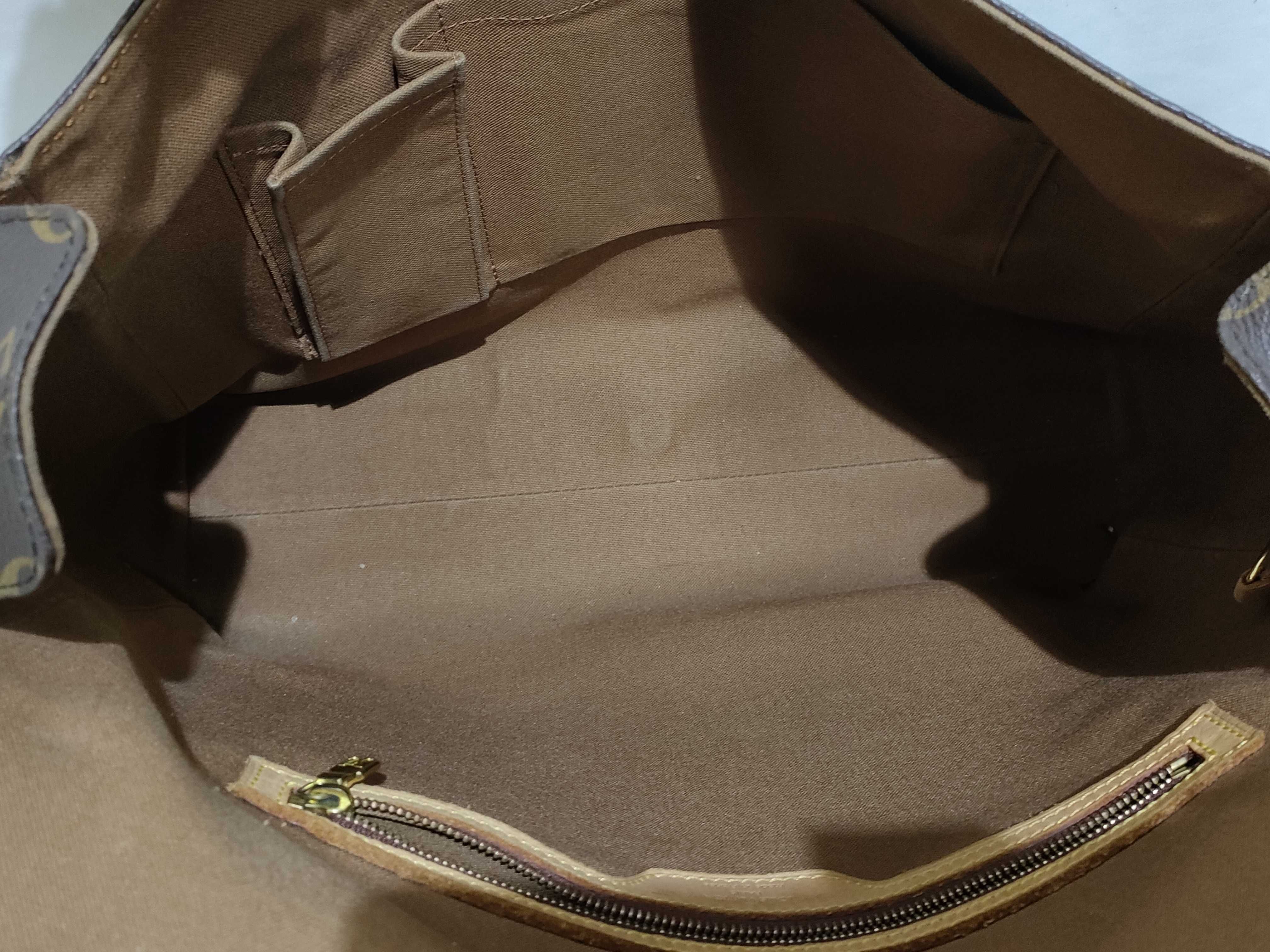 Monogram Louis Vuitton Brown Monogram M45257 Abesses Shoulder Bag — view 8