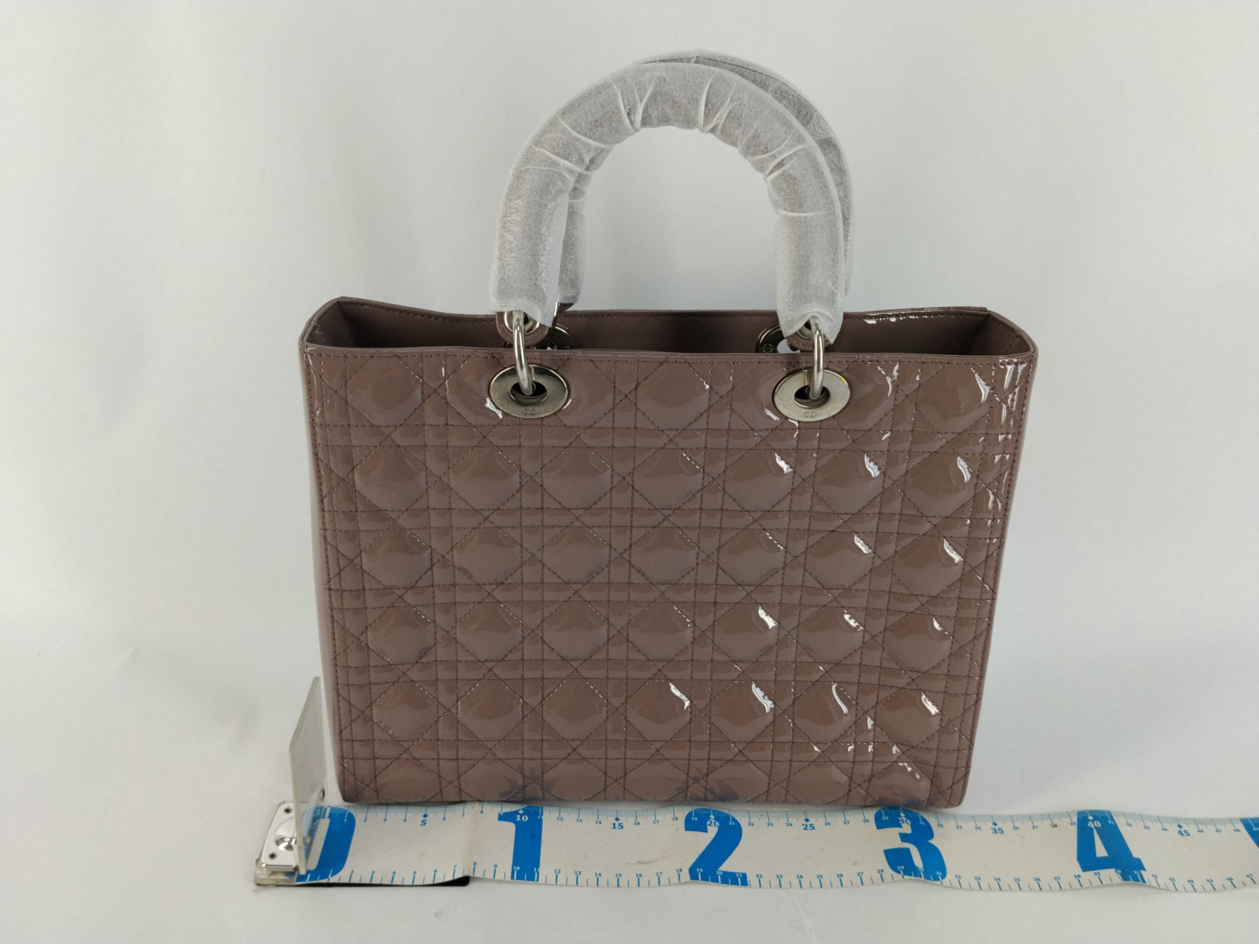 Lady Dior Enamel Lady Handbag — view 2