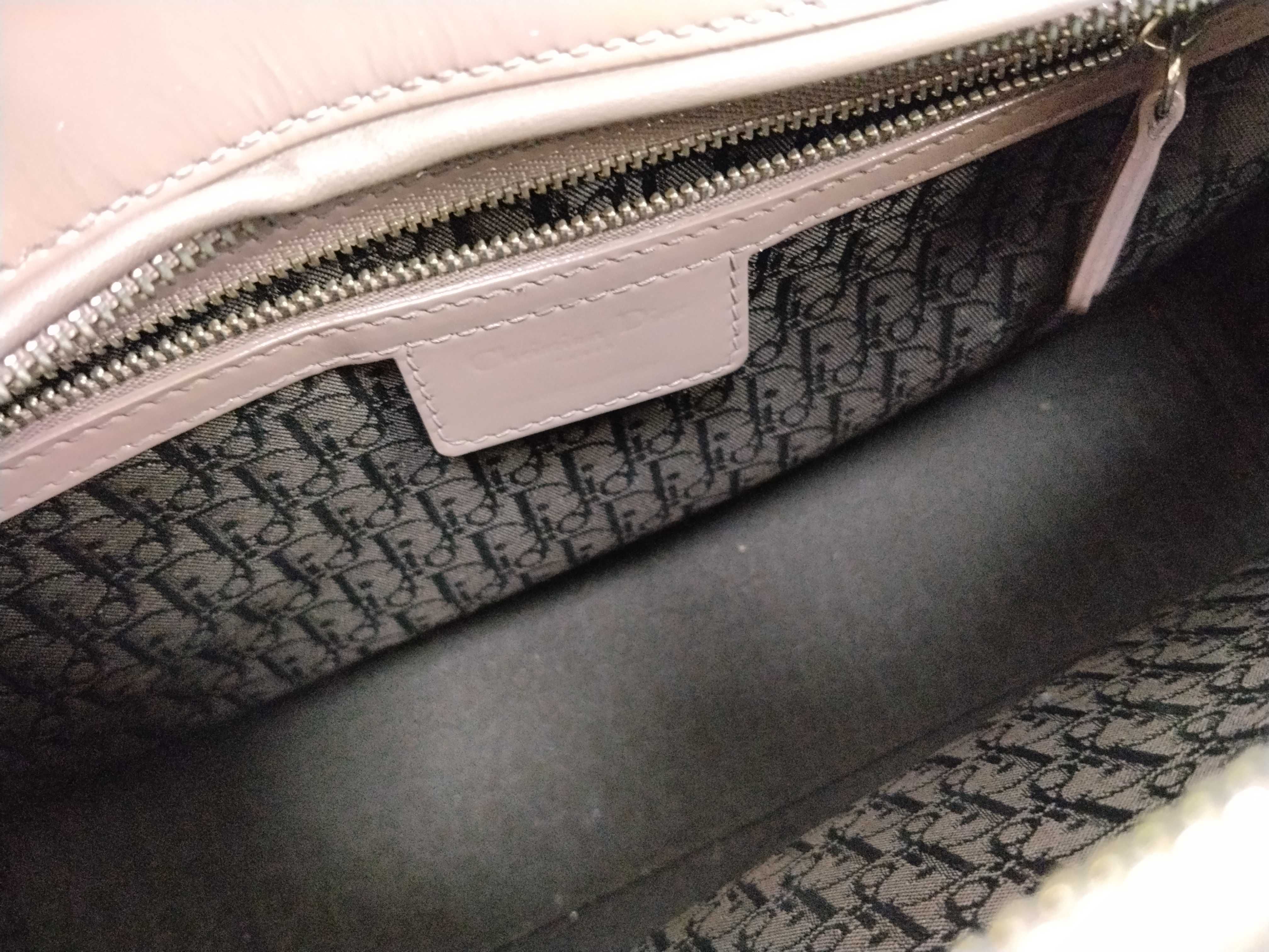 Lady Dior Enamel Lady Handbag — view 11