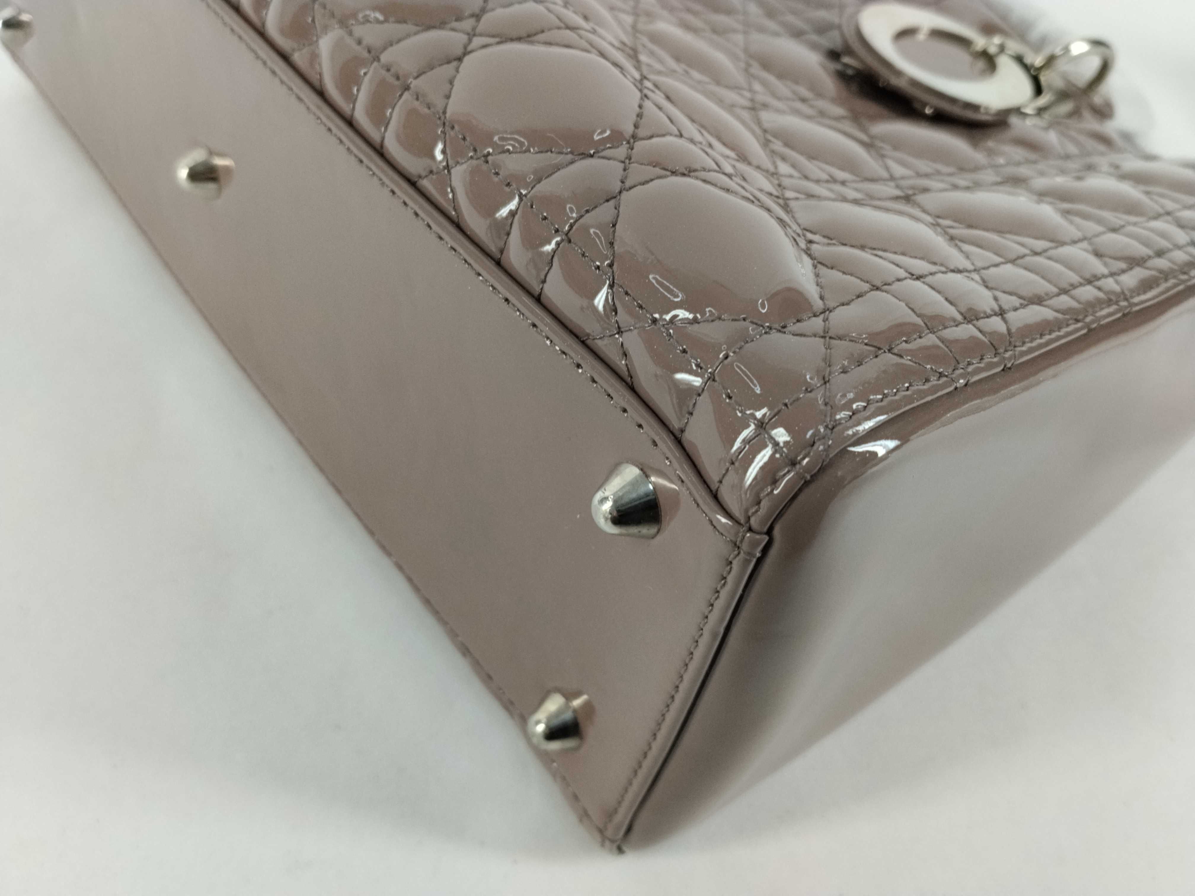 Lady Dior Enamel Lady Handbag — view 6