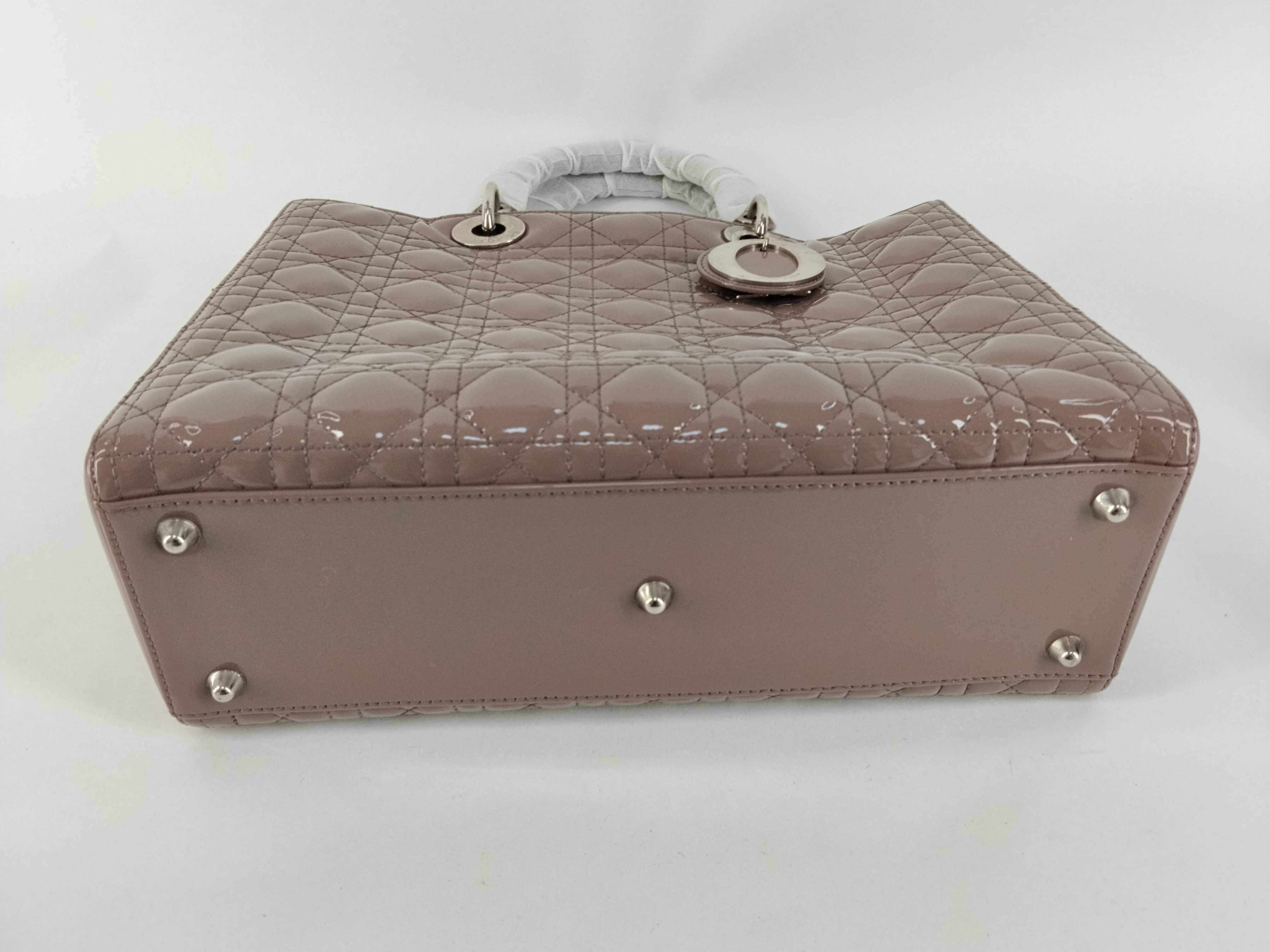 Lady Dior Enamel Lady Handbag — view 7
