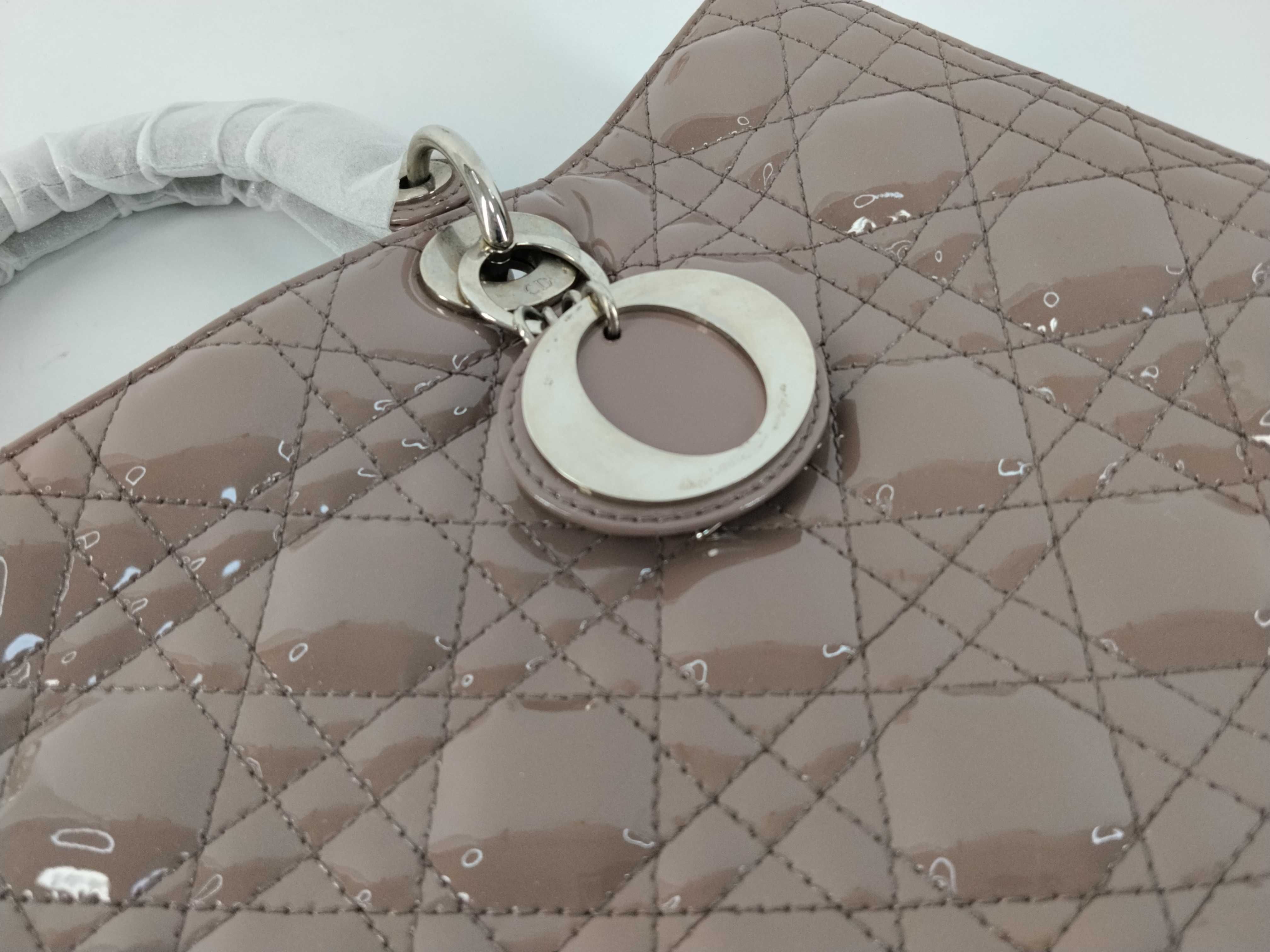 Lady Dior Enamel Lady Handbag — view 8